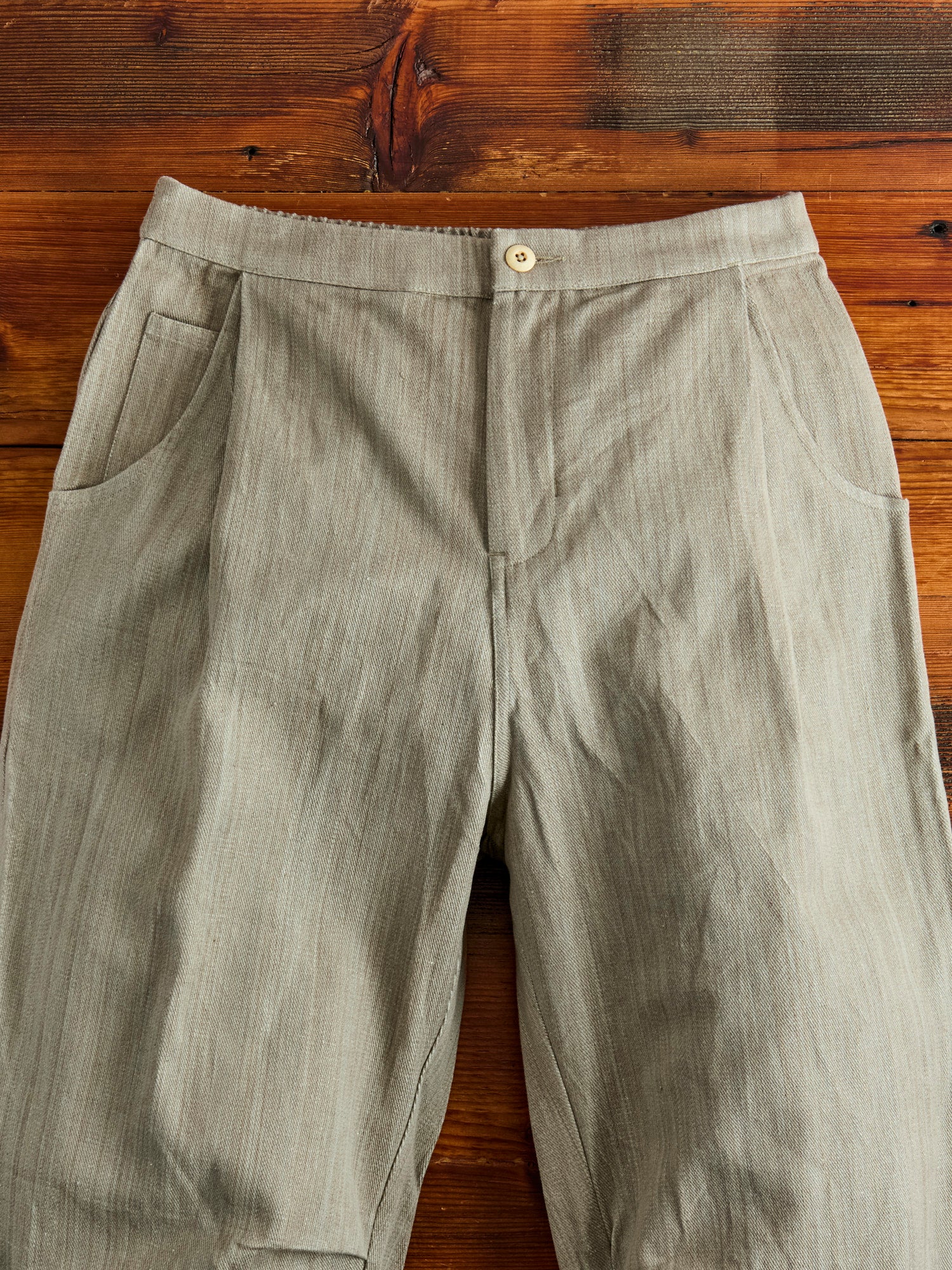 Nico Pants in Iron Grey Denim - Image 3