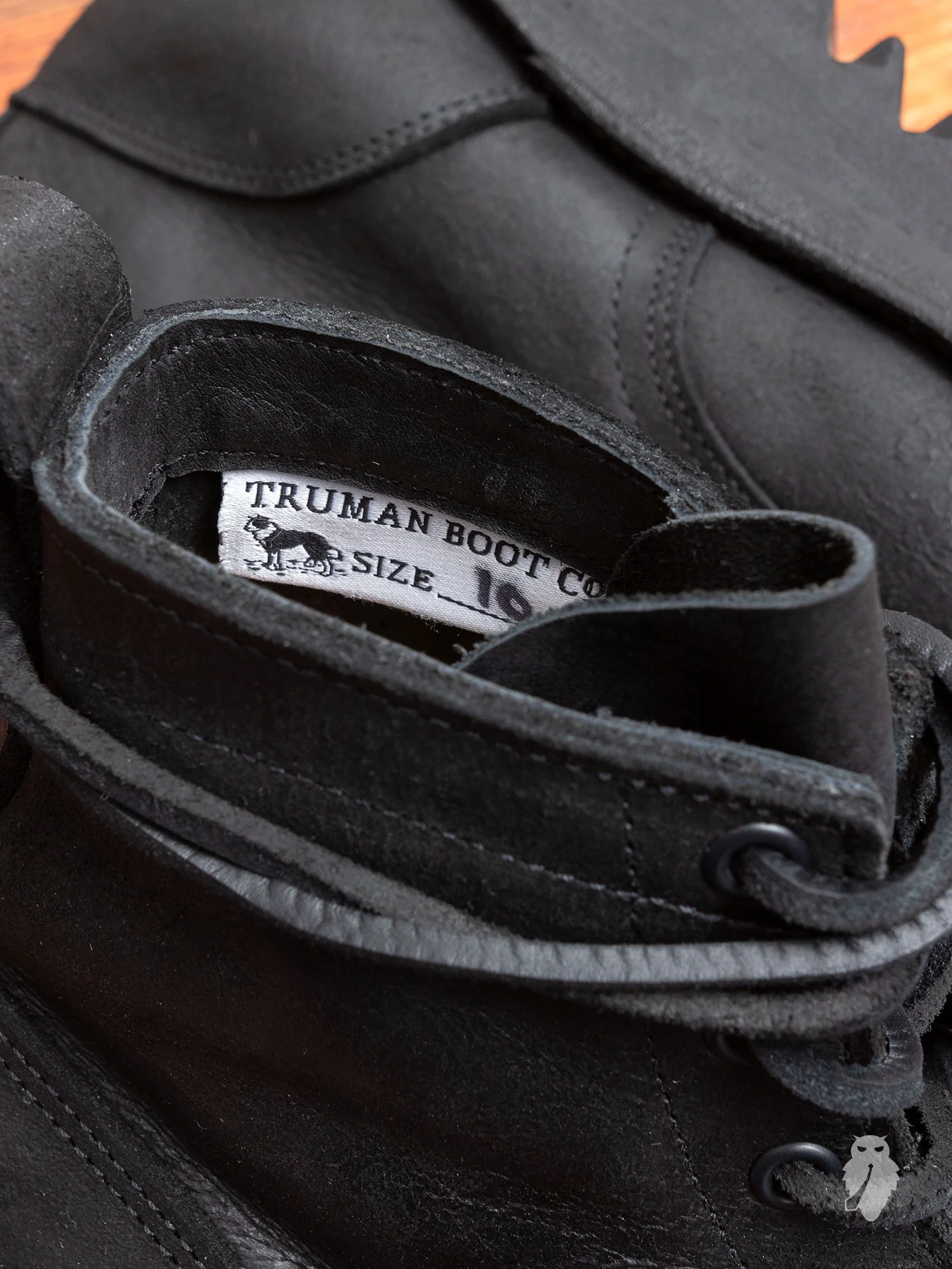 "Night Owl Boot" in Black Rambler - Image 4
