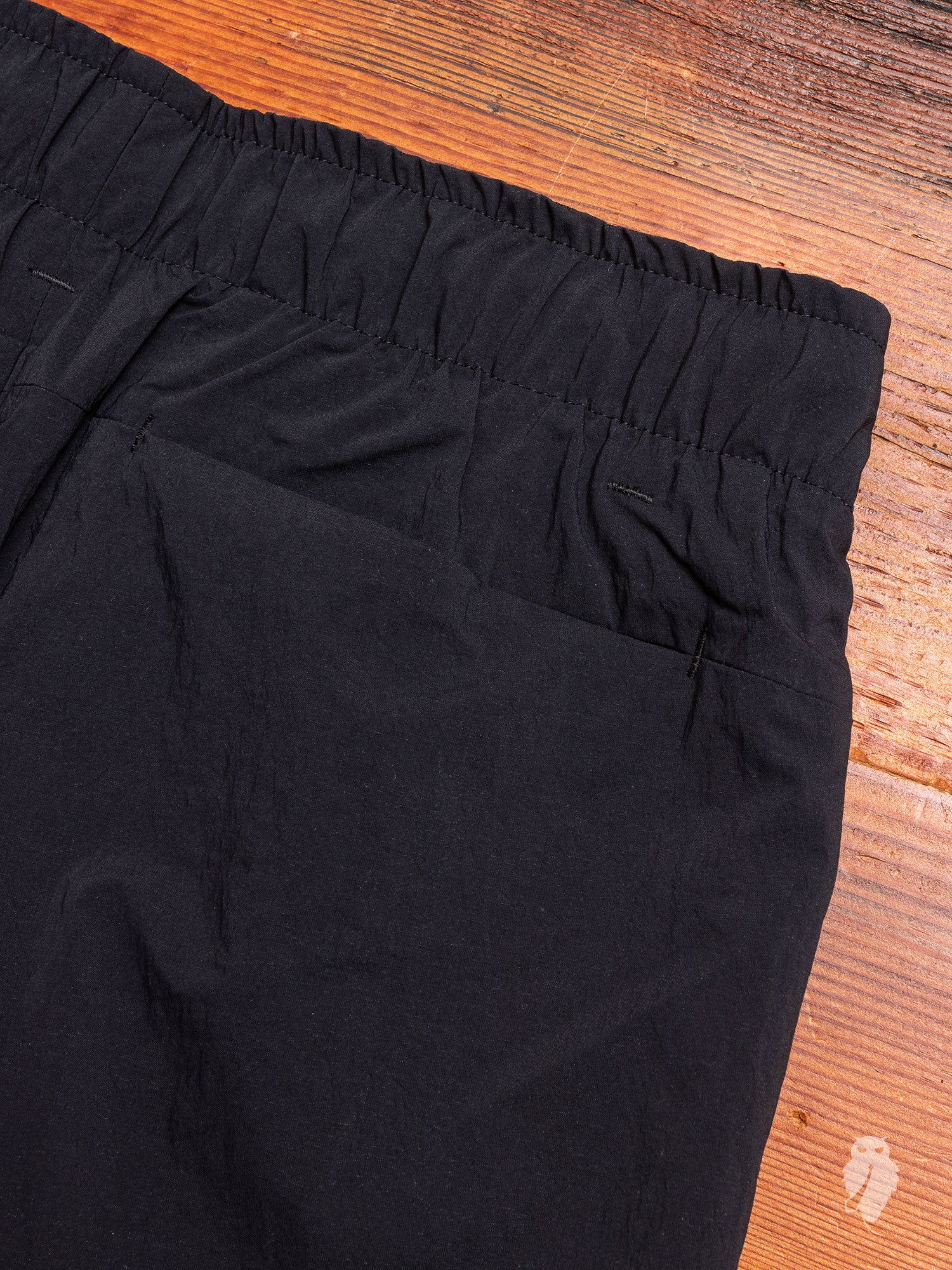 Nylon Sarouel Pants in Black - Image 10