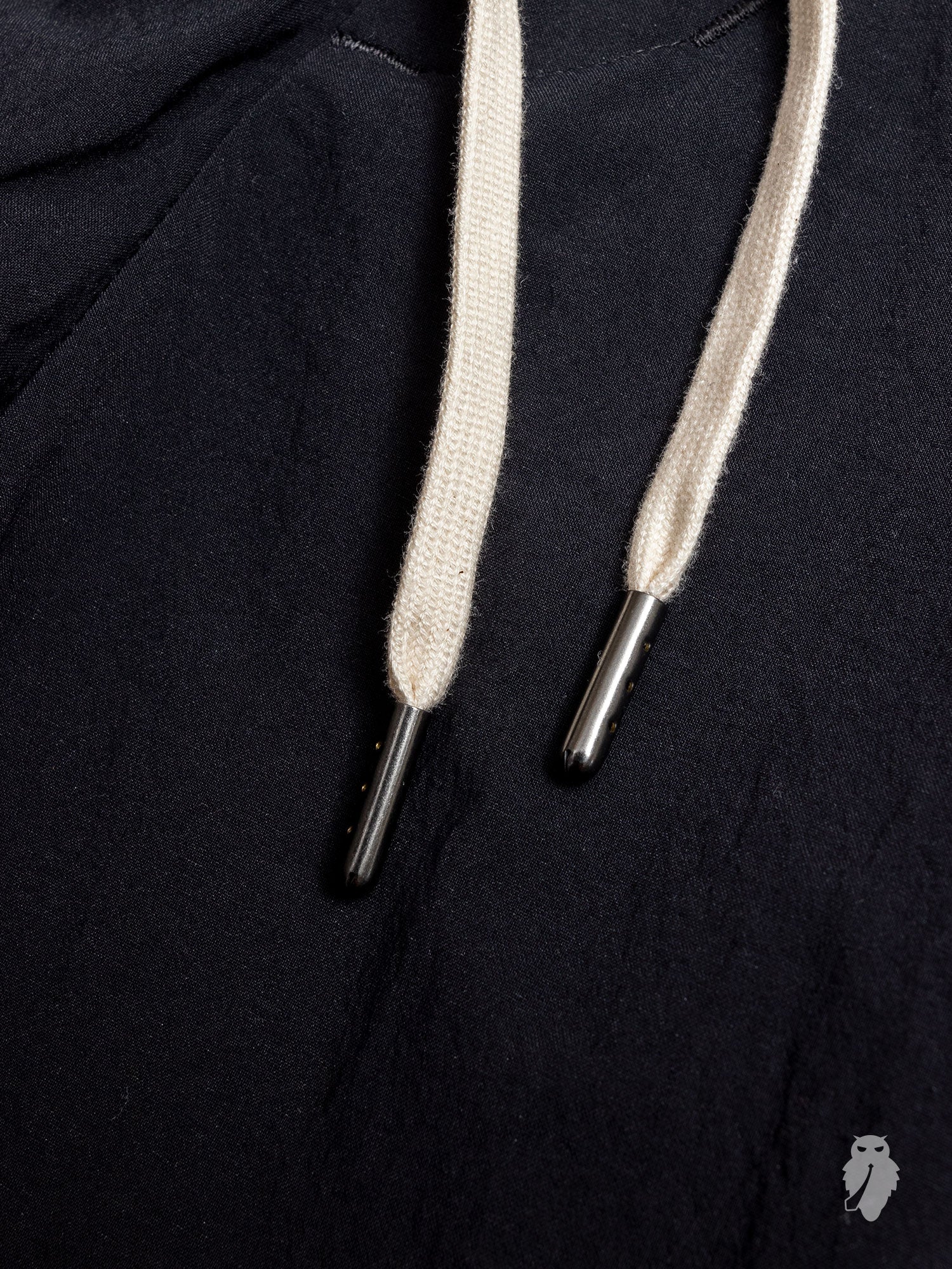 Nylon Sarouel Pants in Black - Image 5