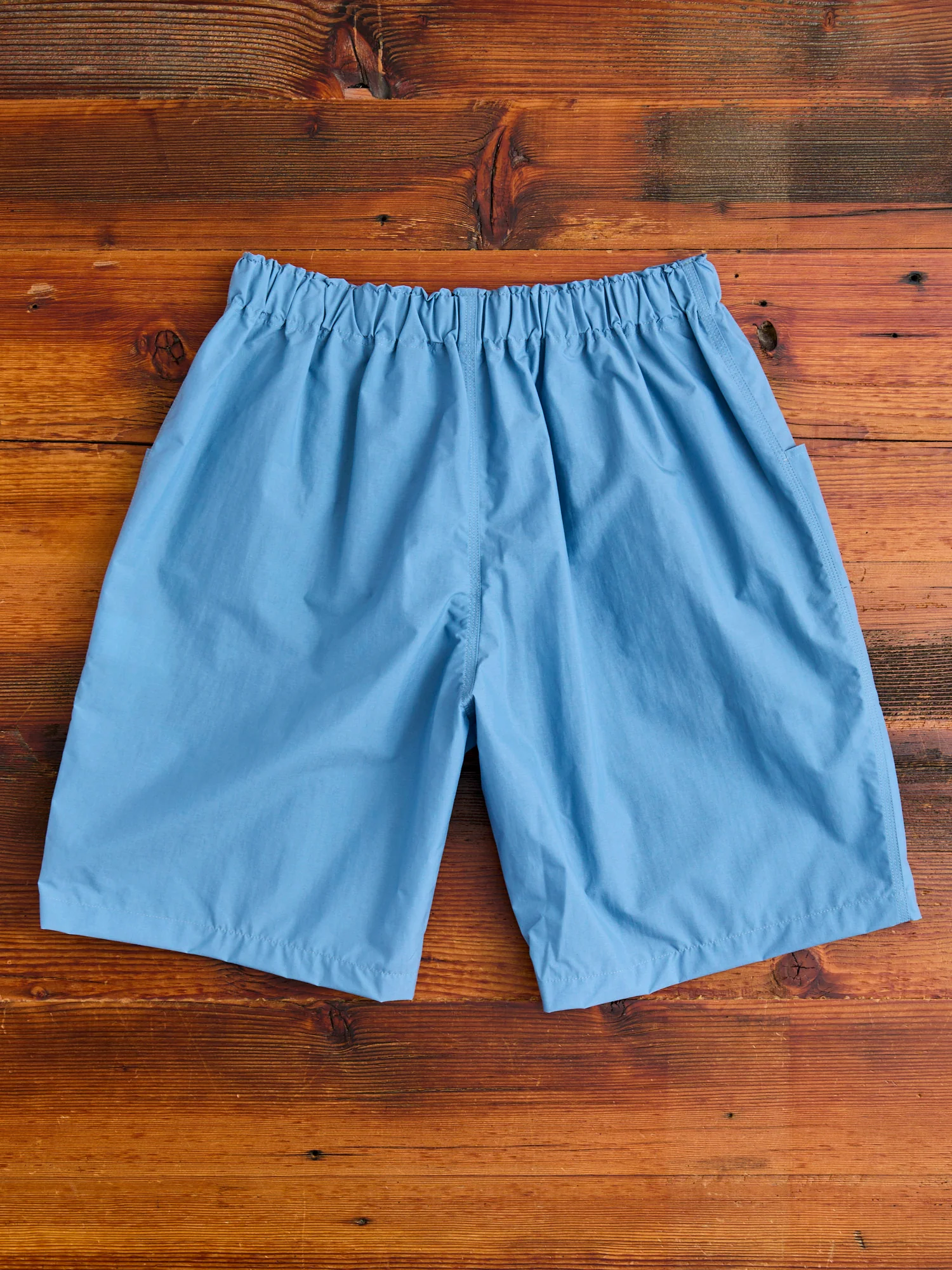 Nylon Taffeta Belted C.S Shorts in Sax Blue - Image 8
