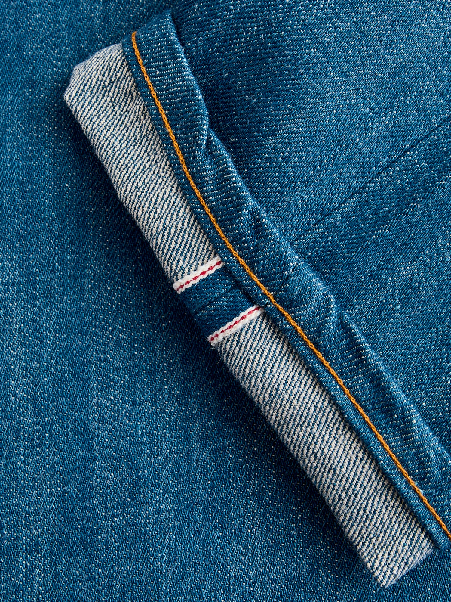"Ocean's Edge" 13oz Selvedge Denim - Easy Guy Fit - Image 12