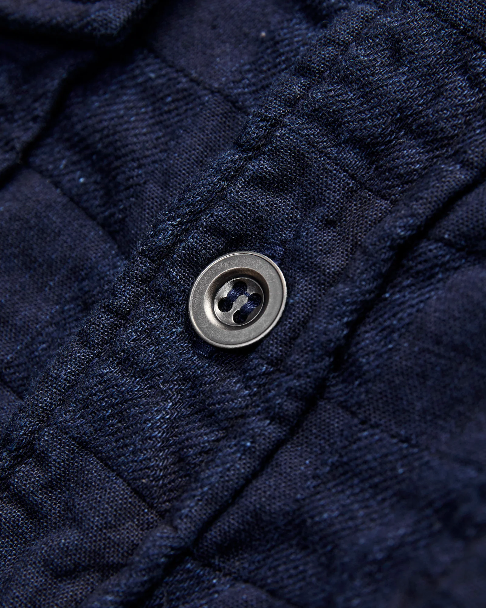 Officer Shirt in Indigo Plaid - Image 4