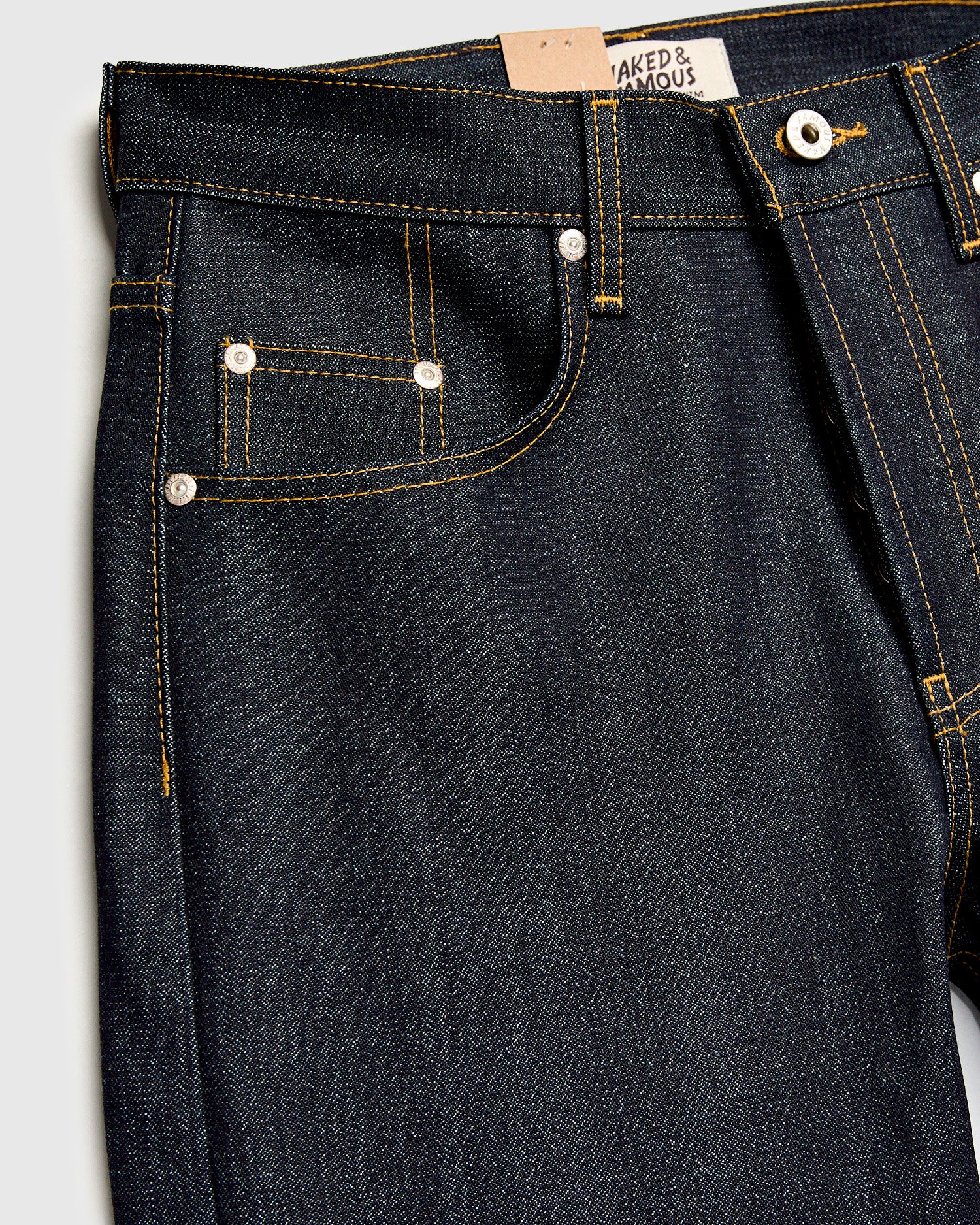 "Offshoot Broken Twill" 13.75oz Selvedge Denim - Strong Guy Fit - Image 7