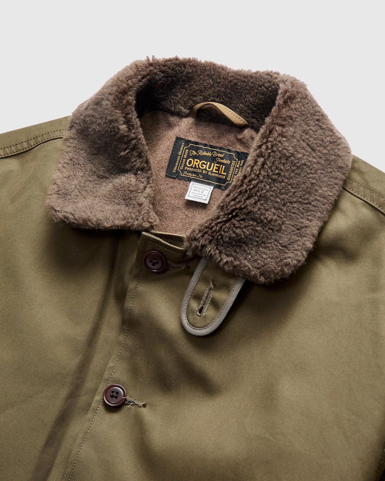 OR-4319 N-1 Deck Jacket in Khaki - Image 4