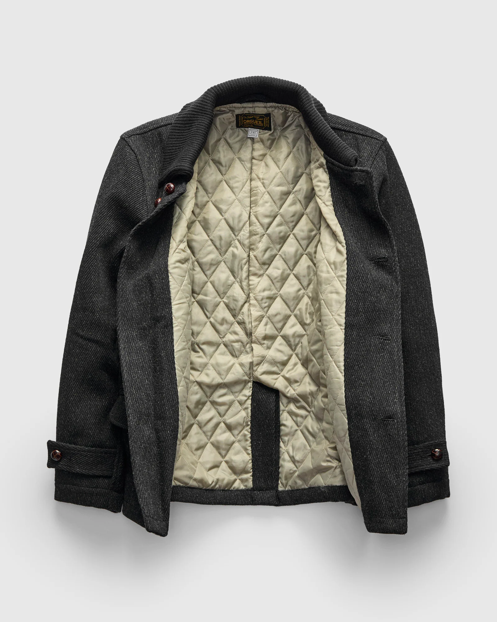 OR-4324 Donkey Coat in Black - Image 2