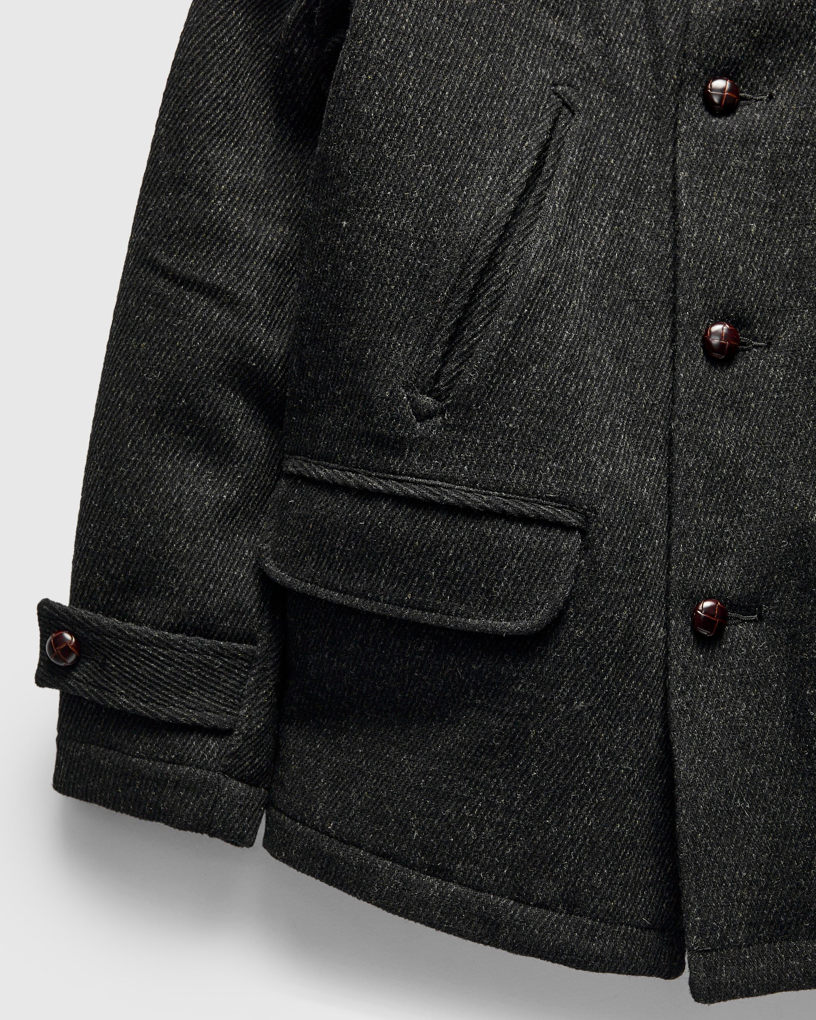 OR-4324 Donkey Coat in Black - Image 6