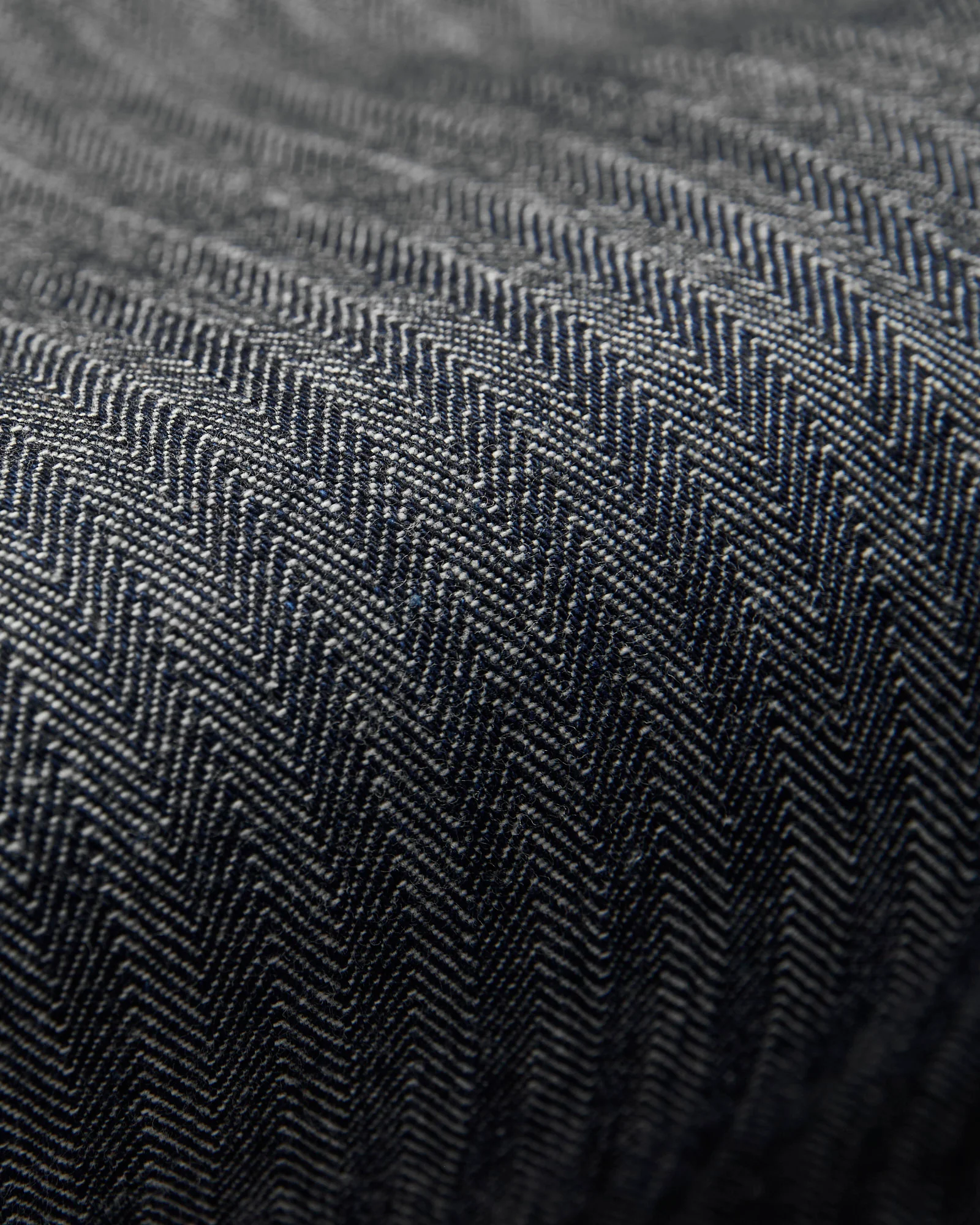 Ortega Pant in 13oz Grey Herringbone - Image 8