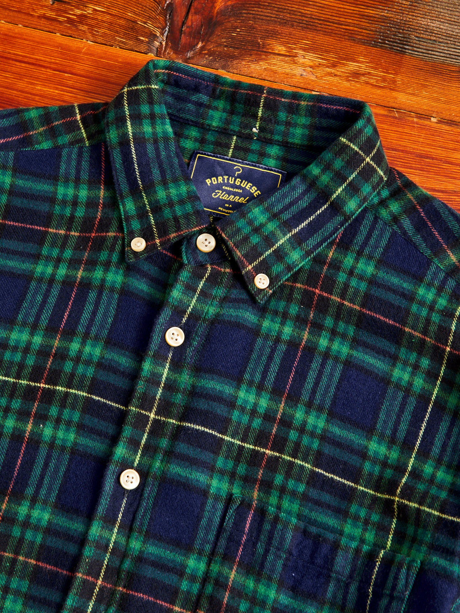 Orts Button-Up Shirt in Dark Navy - Image 3