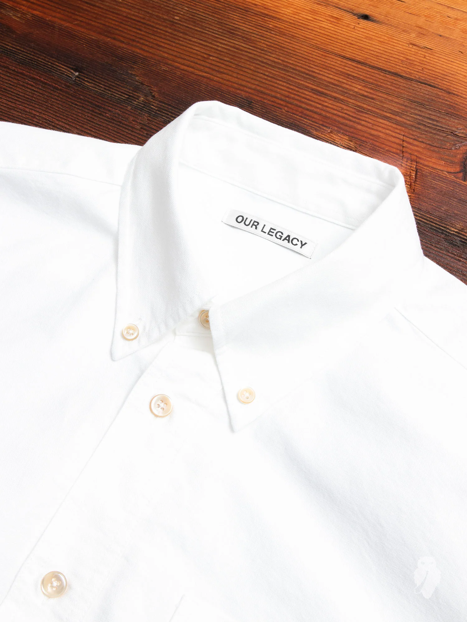 Original Button Down Shirt in White Oxford - Image 3