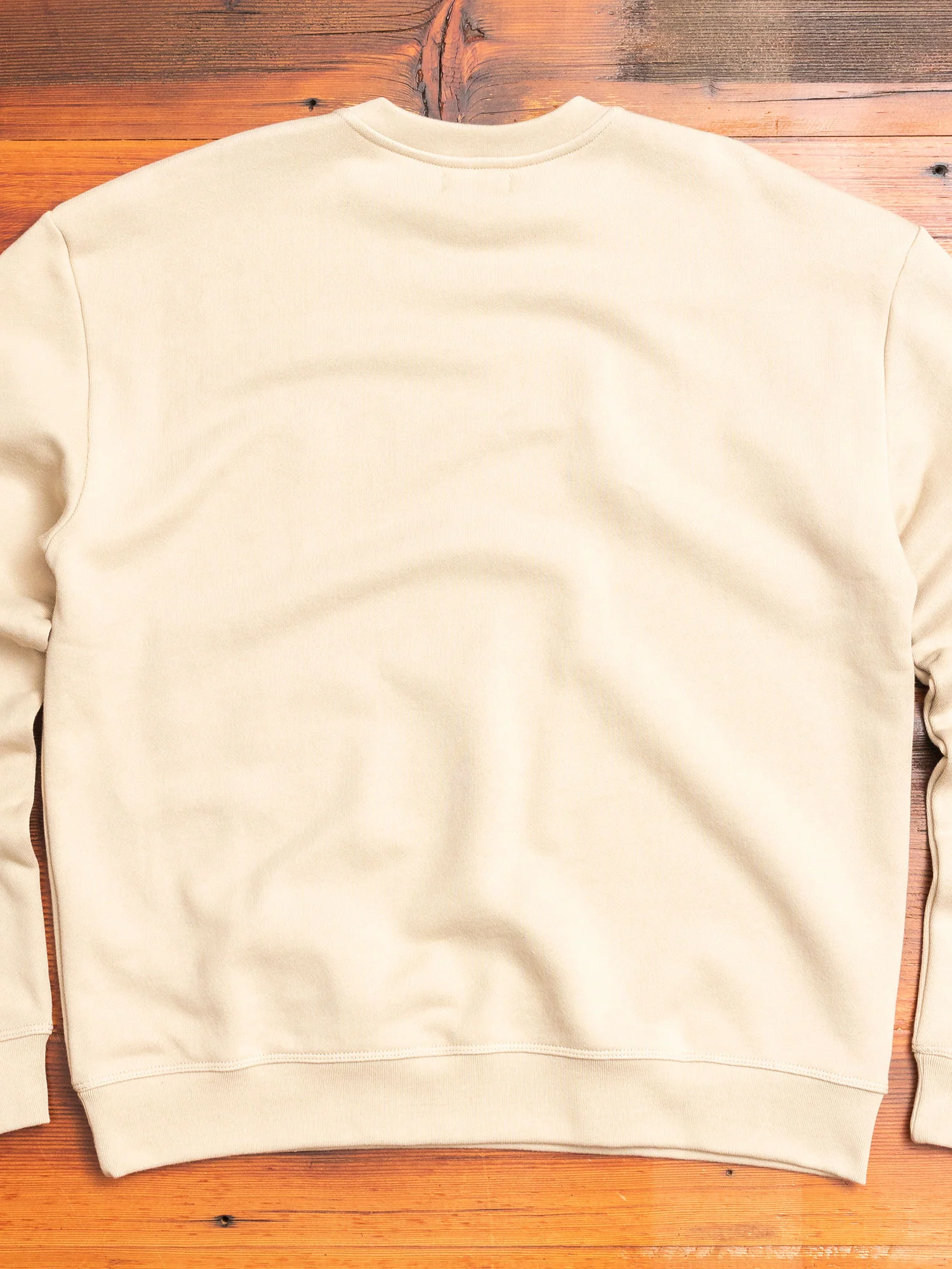 Oversized Crewneck Pullover in Clay - Image 6