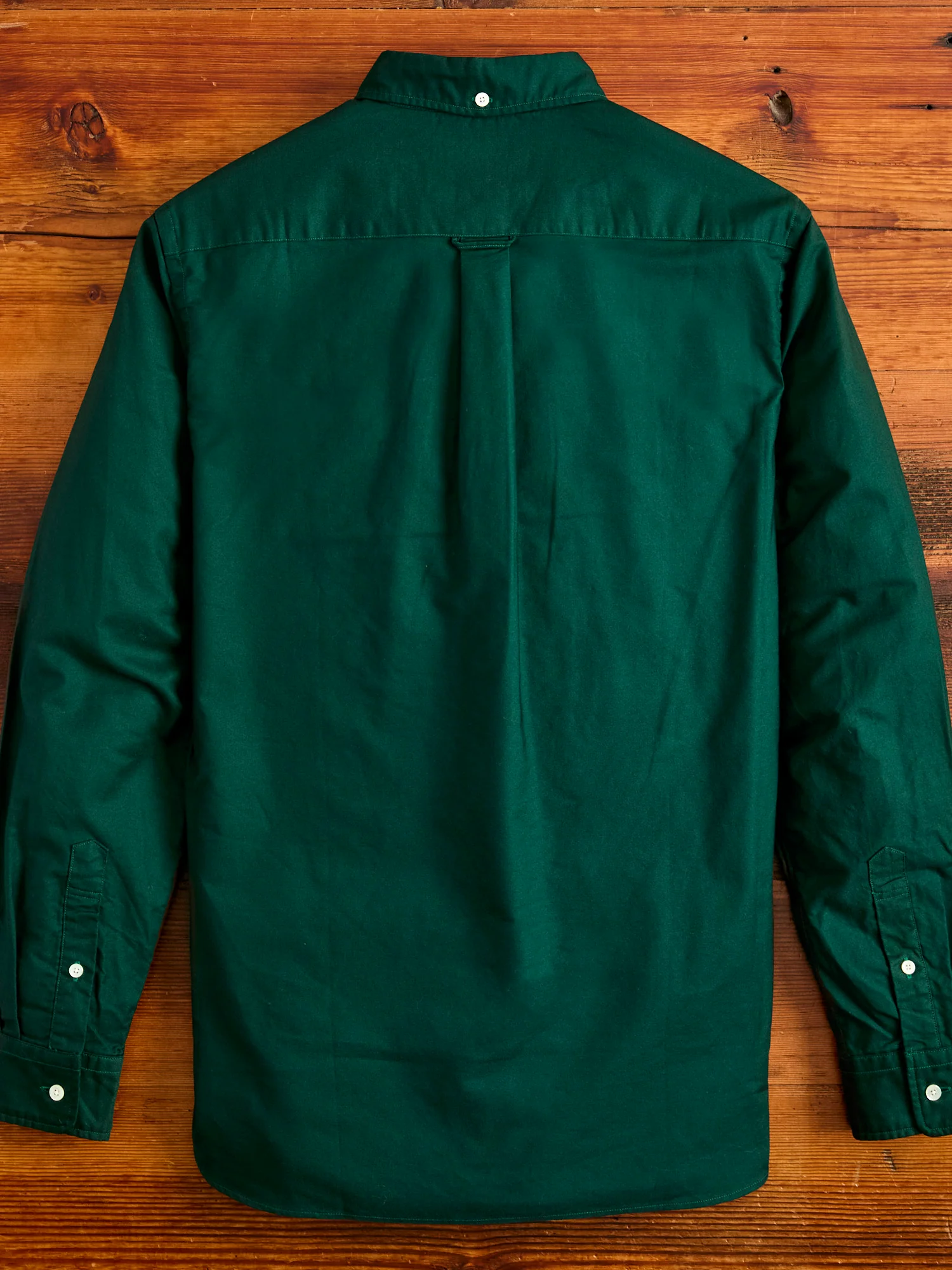Oxford Button-Down Shirt in Green - Image 7