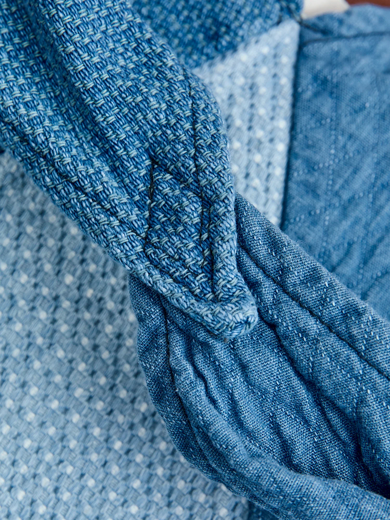 Patchwork Azuma Bag in 2-Year Wash - Image 5