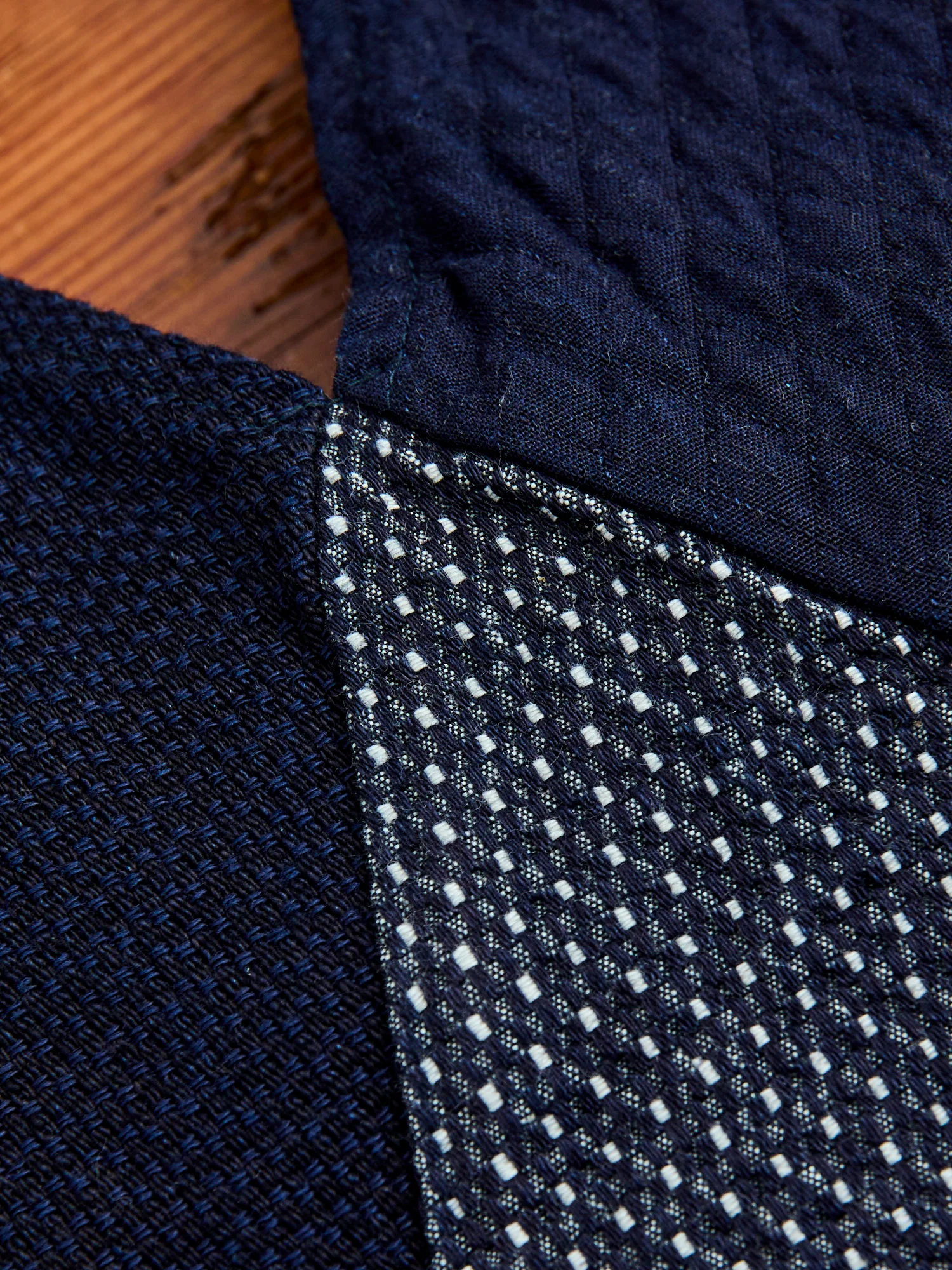 Patchwork Azuma Bag in Indigo Rinse - Image 3