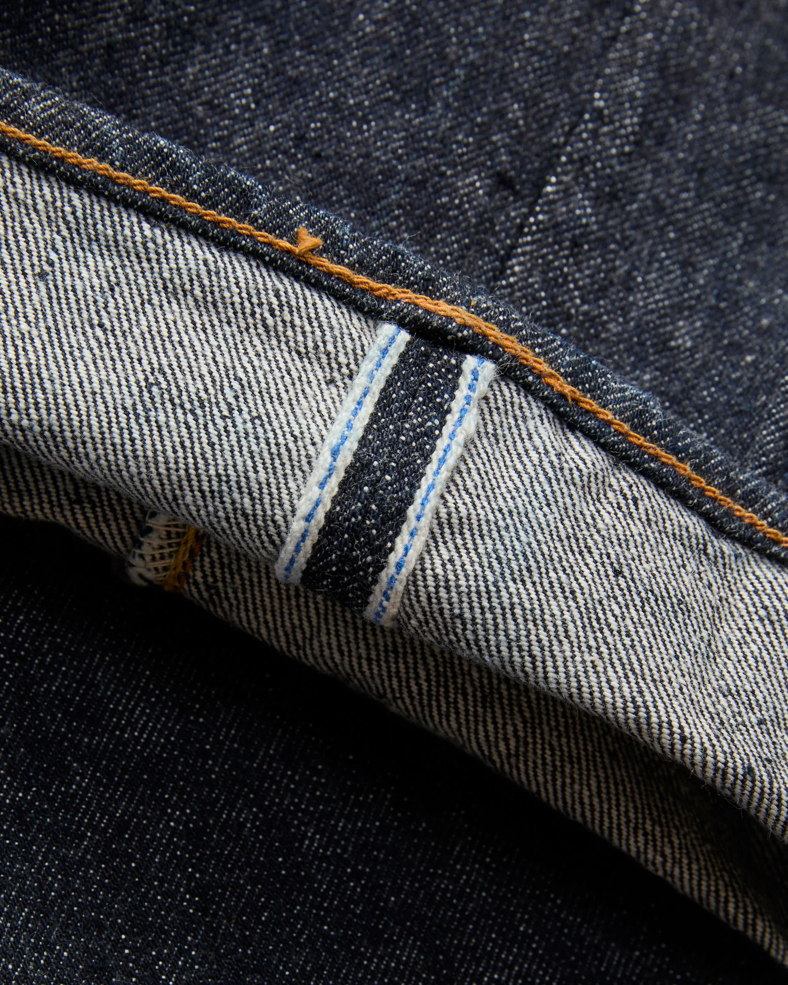 PBE-003 17oz Beige Core Pop-up Selvedge Denim - Regular Straight Fit - Image 9
