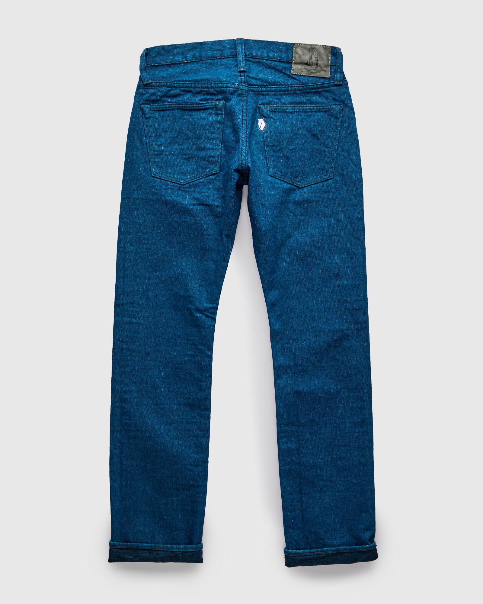 PBO-002-005 "Asagi" 16.5oz Rinsed Selvedge Denim - Slim Straight Fit - Image 3