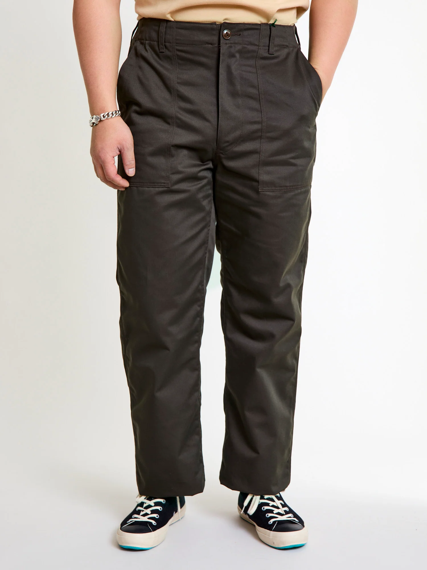 PE/C Fatigue Pants in Brown - Image 2