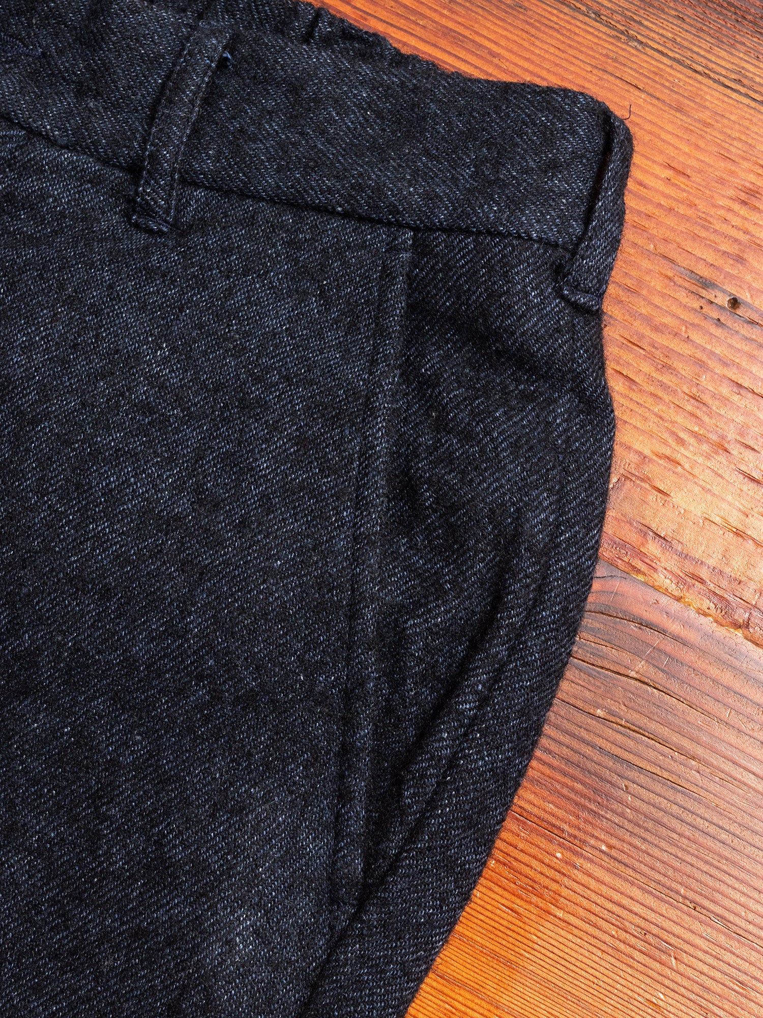 Pegtop Pants in Navy - Image 3