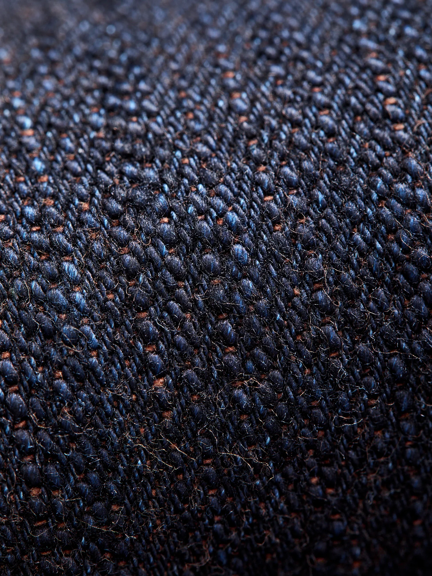 PER-EX-019-ID "Persimmon Extra Slub" 15oz Rinsed Selvedge Denim - Relaxed Tapered Fit - Image 13