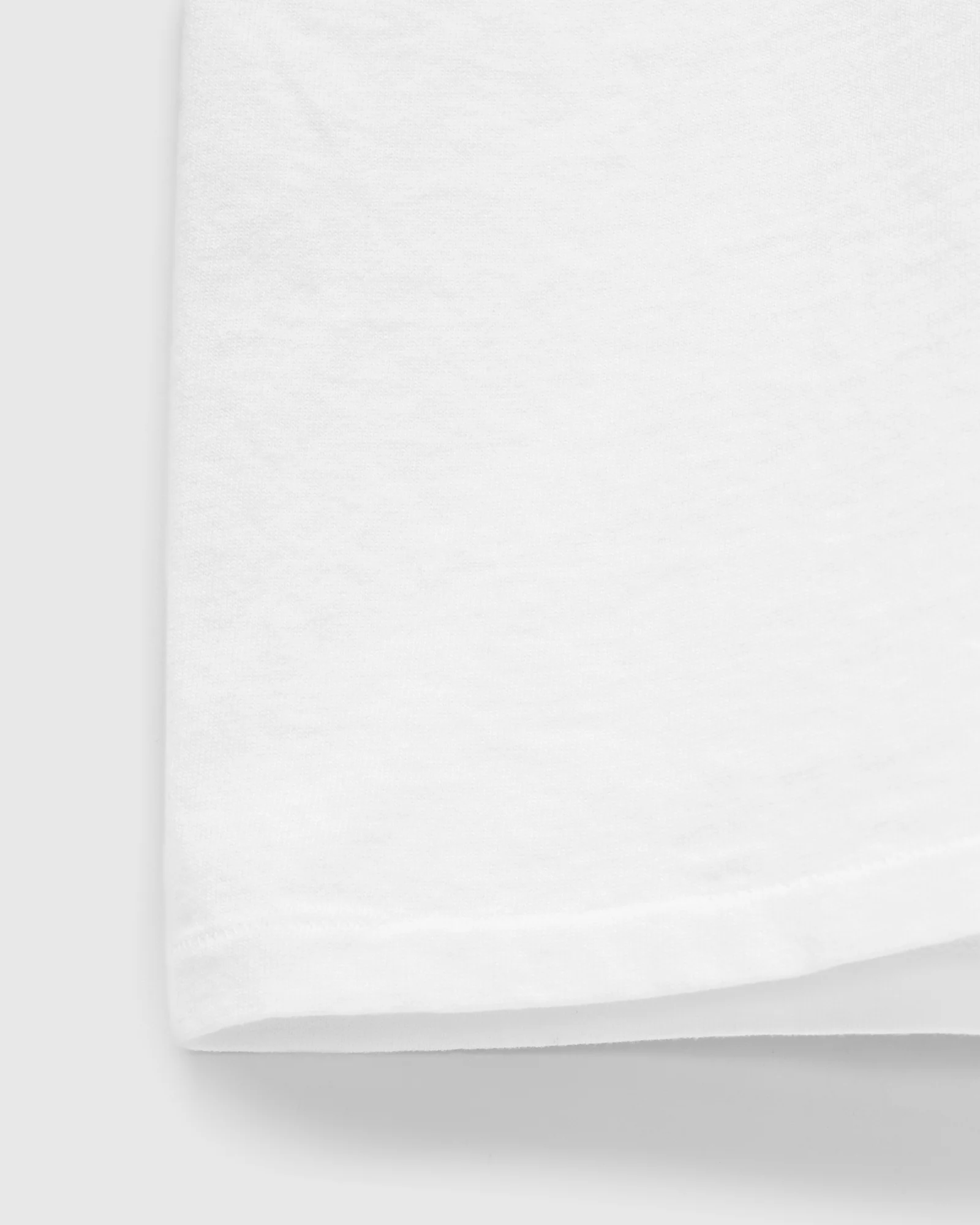 Pigment Dyed Pocket Tee in White - Image 5