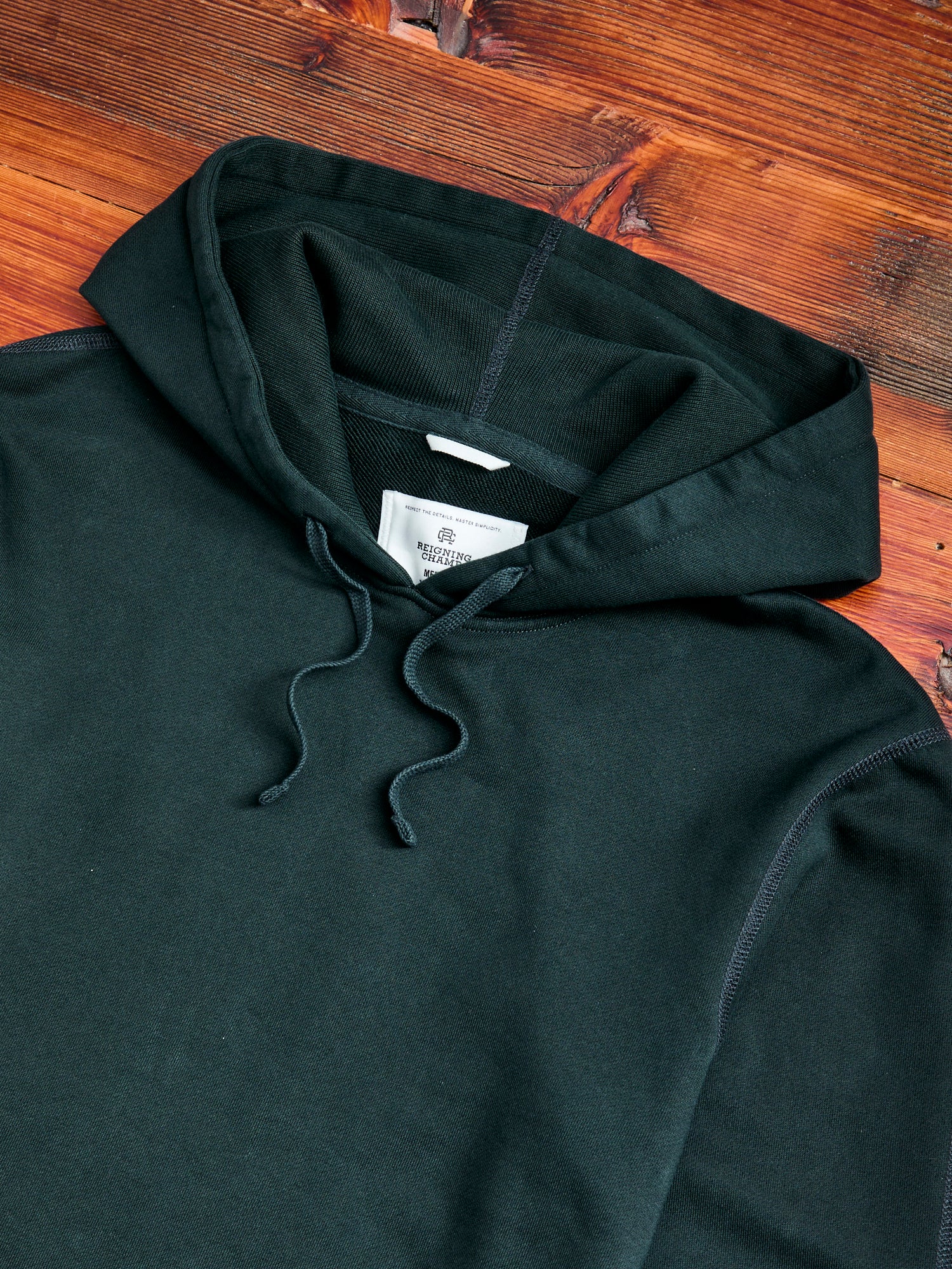 Pullover Hoodie in Petrol - Image 3