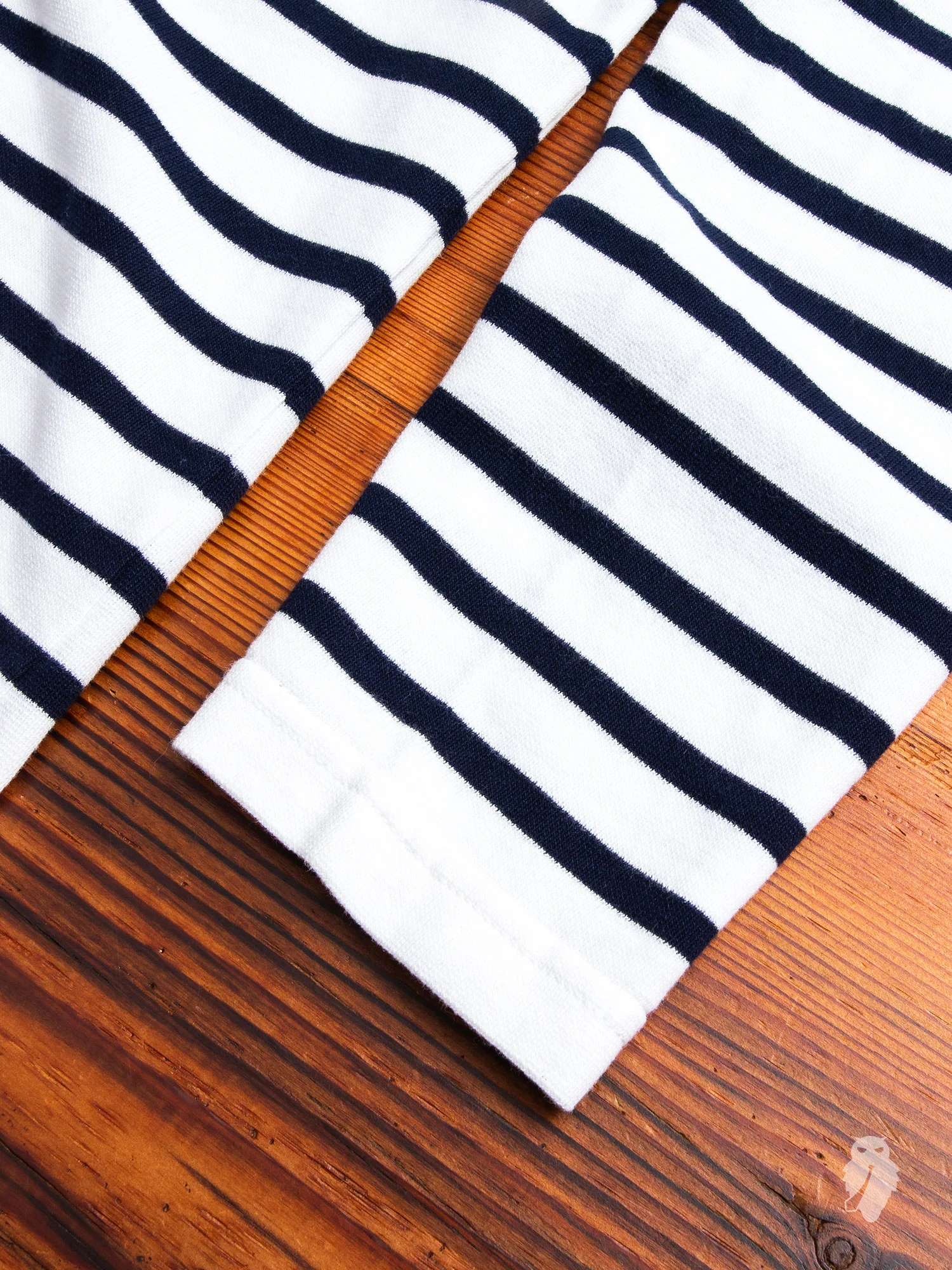 Rachel Loomed Long Sleeve T-Shirt in White - Image 4