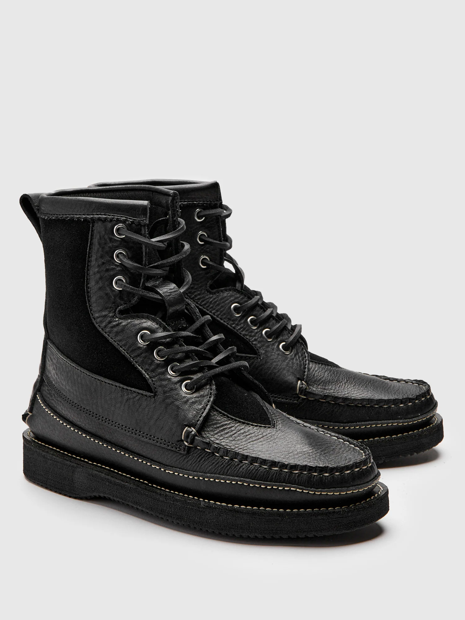 Rangeley Boot in Black Grizzly