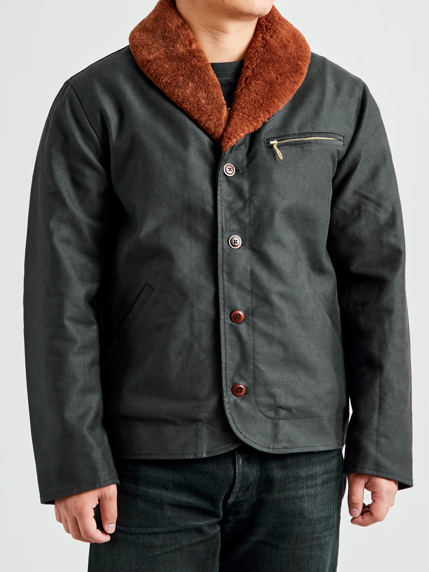 Rebennack Jacket in Charcoal - Image 2