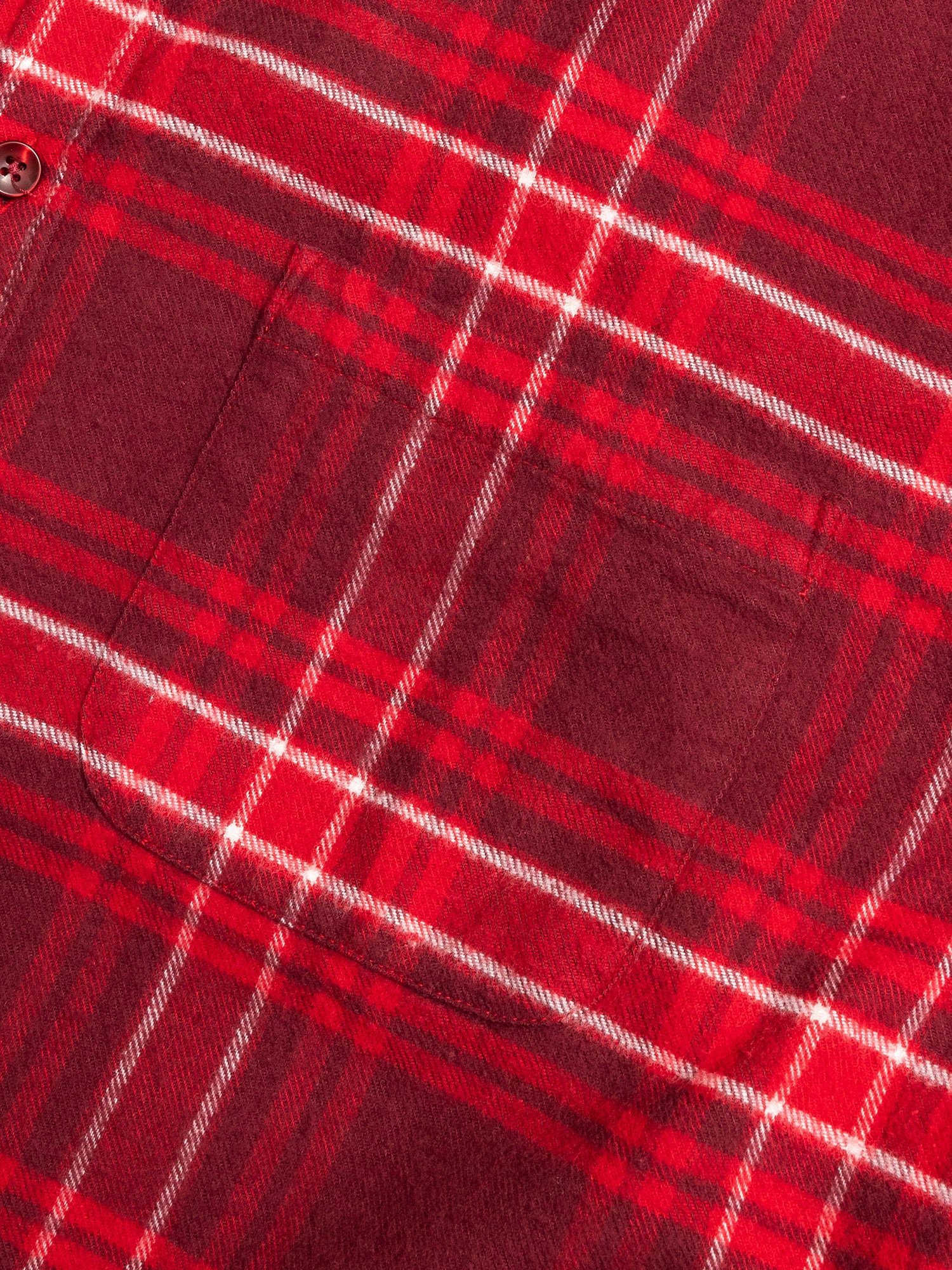 Redish Button-Up Shirt in Red - Image 3