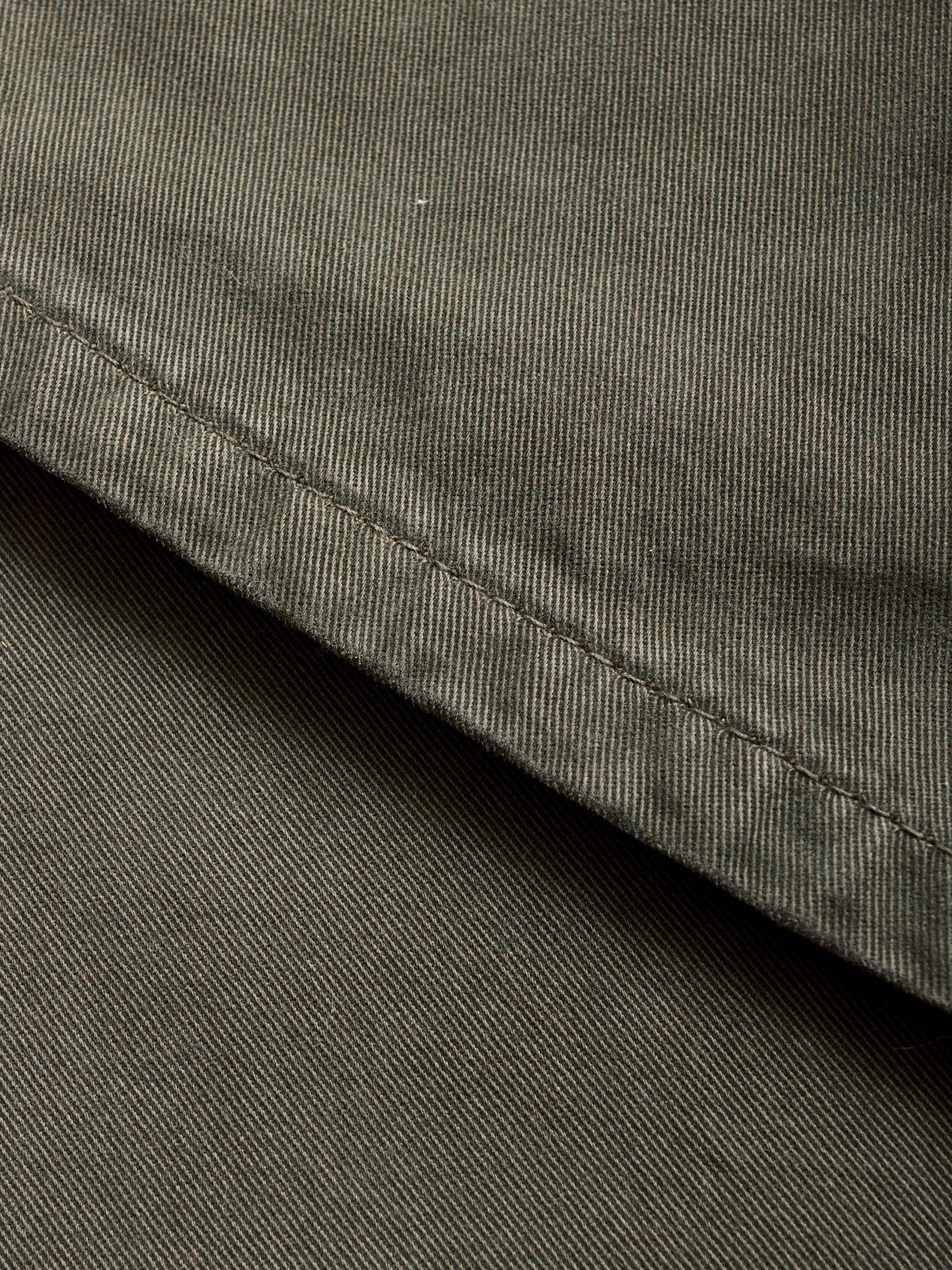 Relaxed Taper Cargo Chino in Olive Drab - Image 8