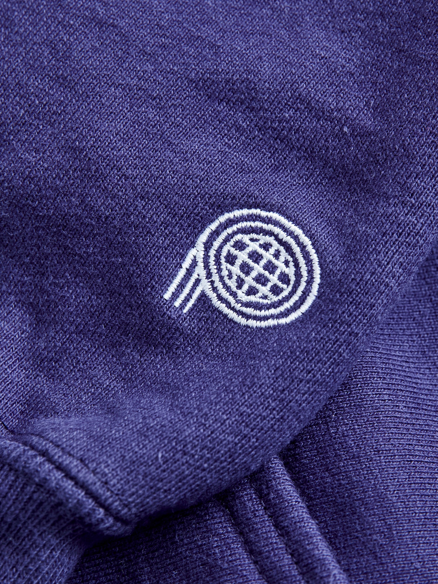 Reverse Weave Heavyweight Pullover Hoodie in Purple - Image 8