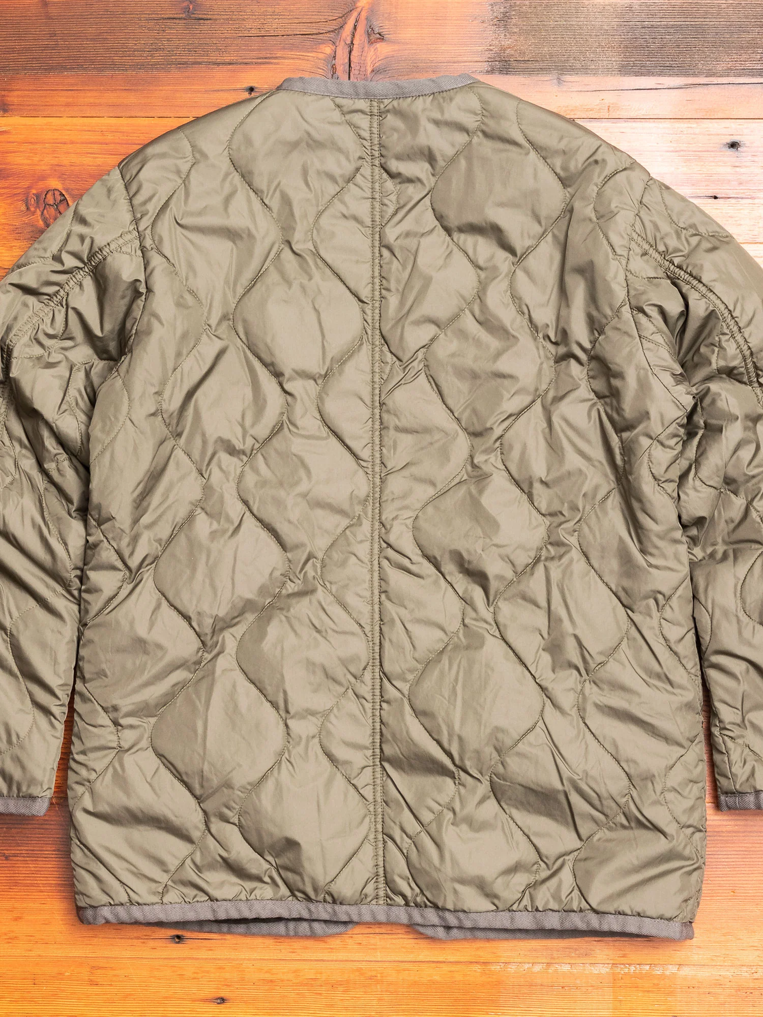Reversible Jacket in Khaki - Image 10