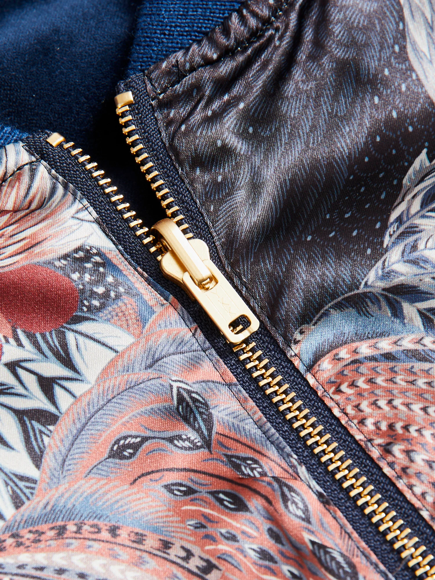 Reversible Souvenir Jacket in Navy - Image 13