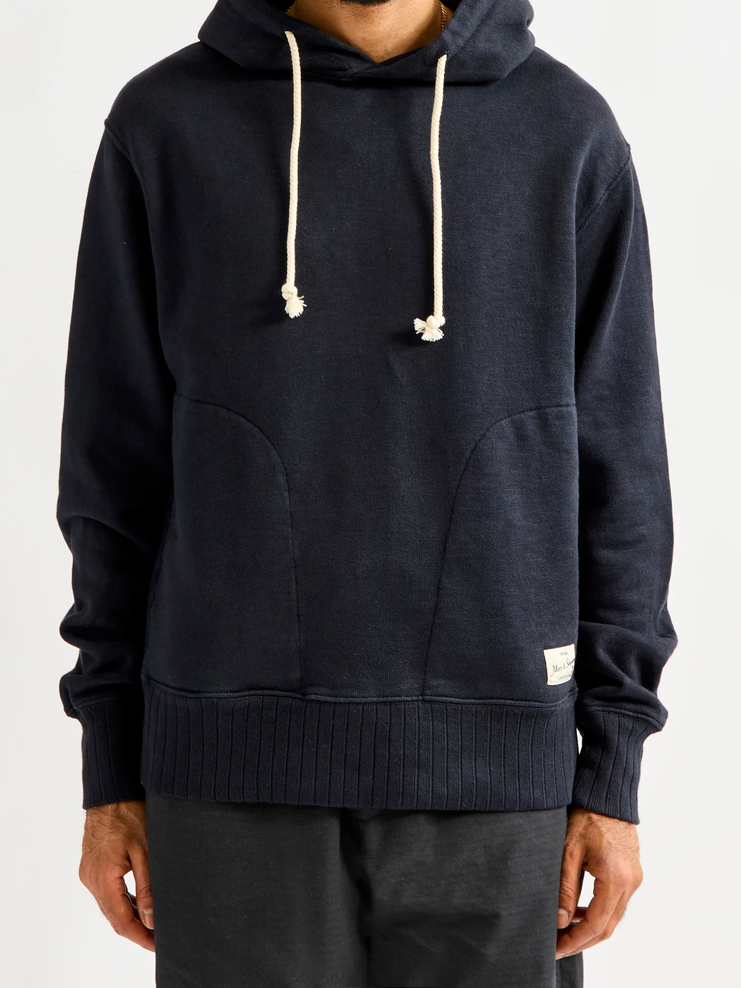 RFHD01 "Good Basics" Rugged Fleece 16oz Hoodie in Charcoal - Image 2