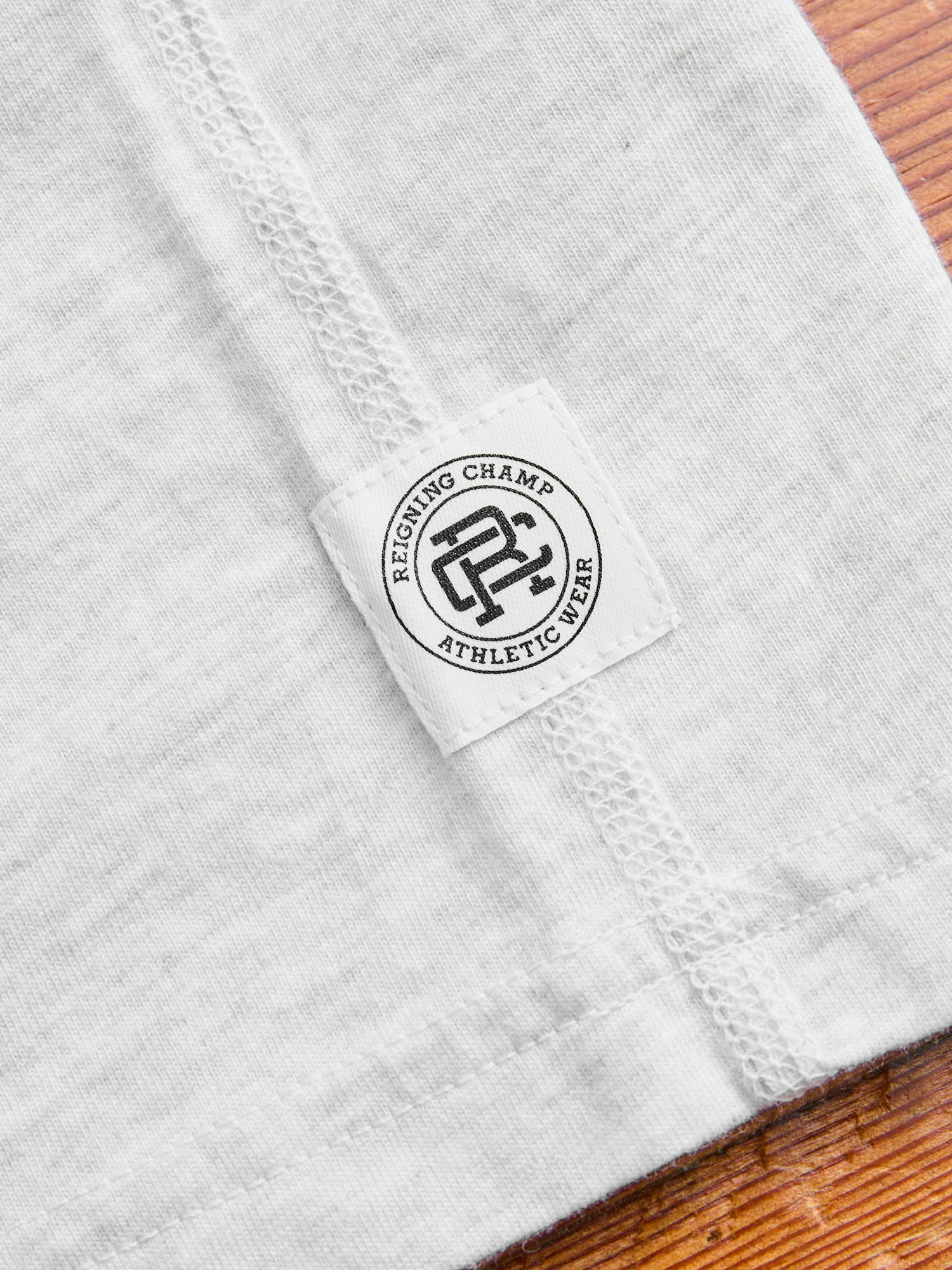 Ringspun Jersey T-Shirt in Heather Ash - Image 5
