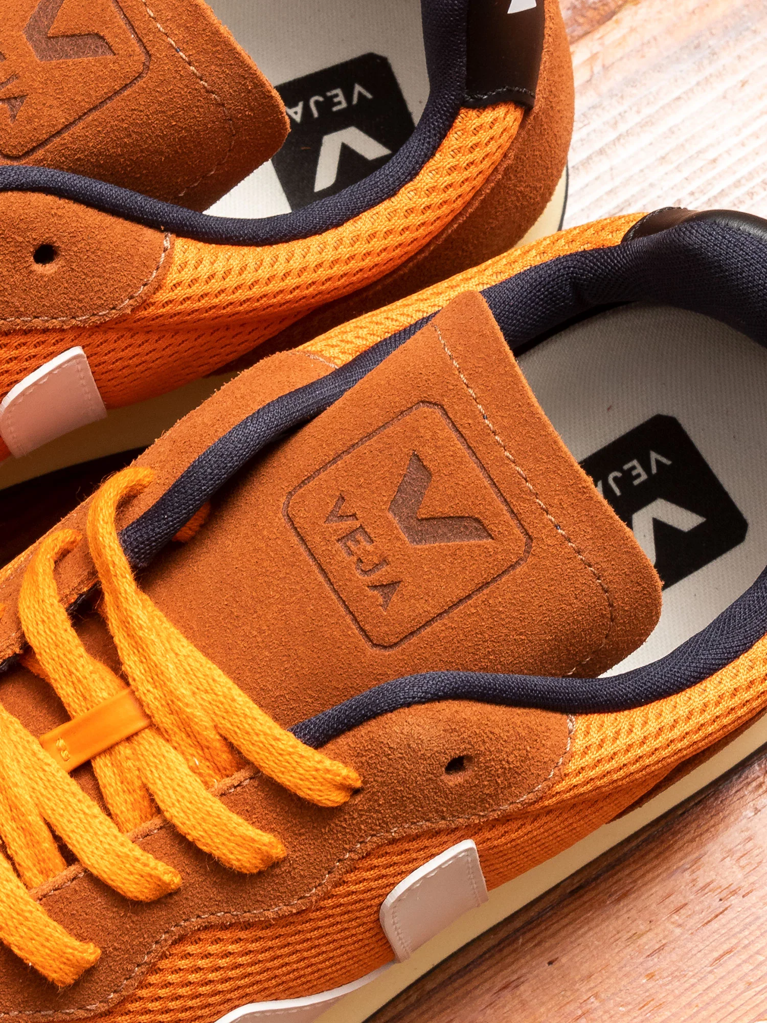 Rio Branco Sneaker in Pumpkin White - Image 4