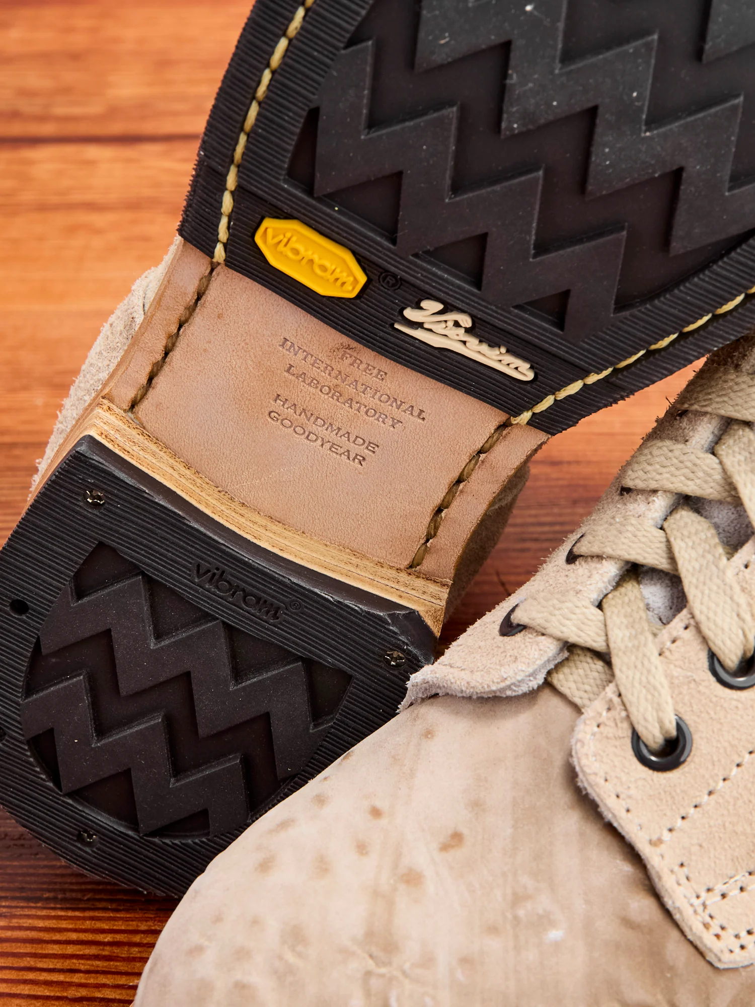 Roughout Brigadier Boots-Folk in Sand - Image 9