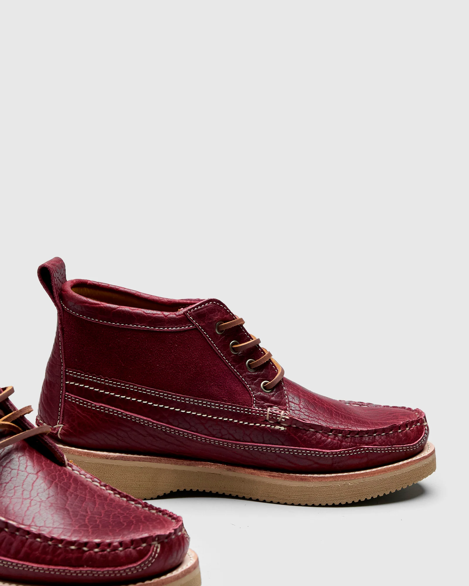 "Rumble" Scout Boot in Dark Cherry Bison - Image 4