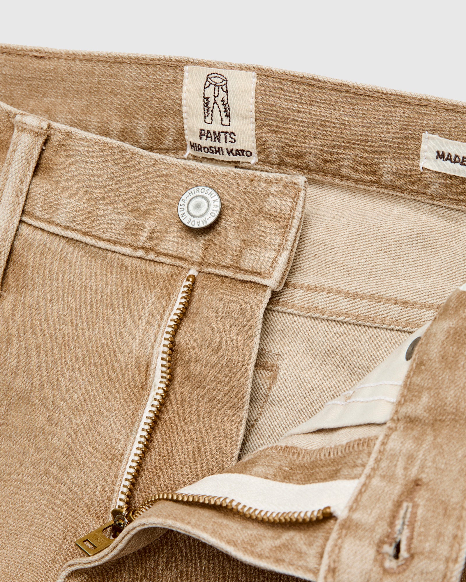 "Rustic Copper" 10.5oz Stretch Selvedge Denim - Pen Slim - Image 10