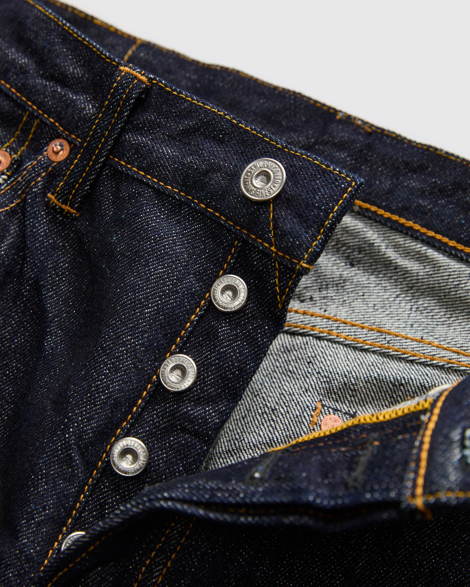 S0710XX "Washi" 15oz Selvedge Denim - Slim Straight Fit - Image 7