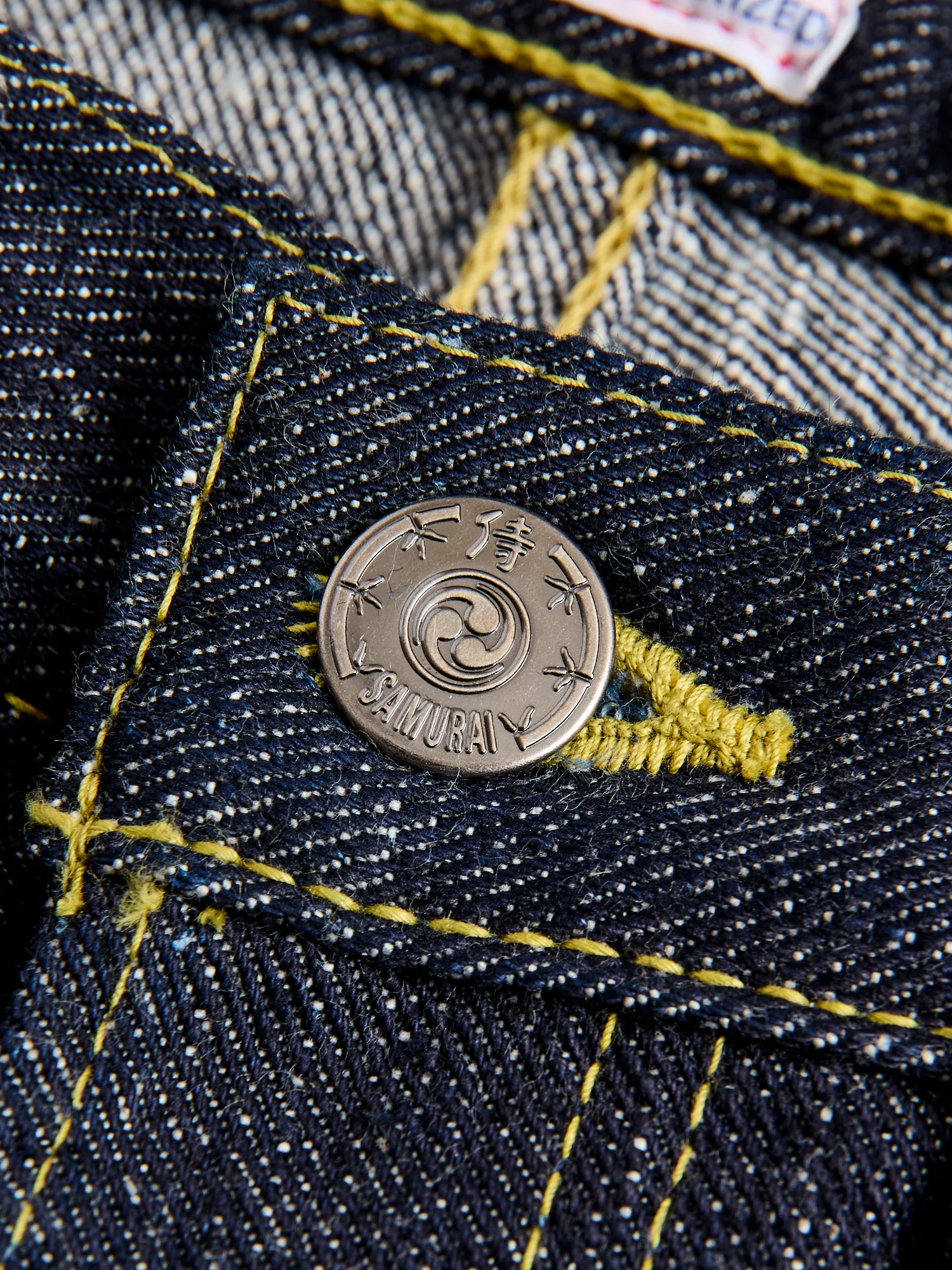 S140VXJ "Jin" 17oz Left Hand Twill Selvedge Denim - Relaxed Tapered Fit - Image 8