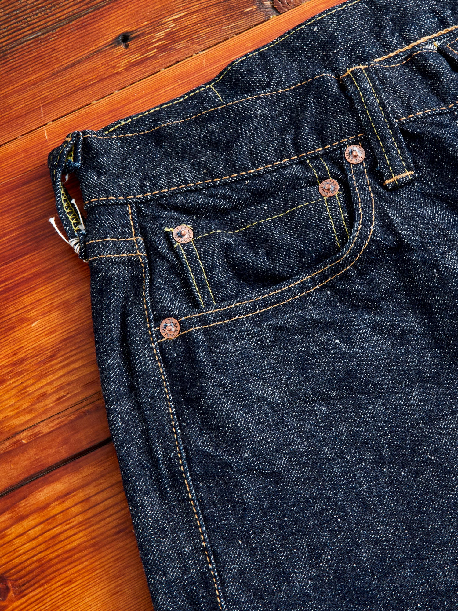 S510HX "Otokogi" 15oz Selvedge Denim - Regular Straight Fit - Image 6