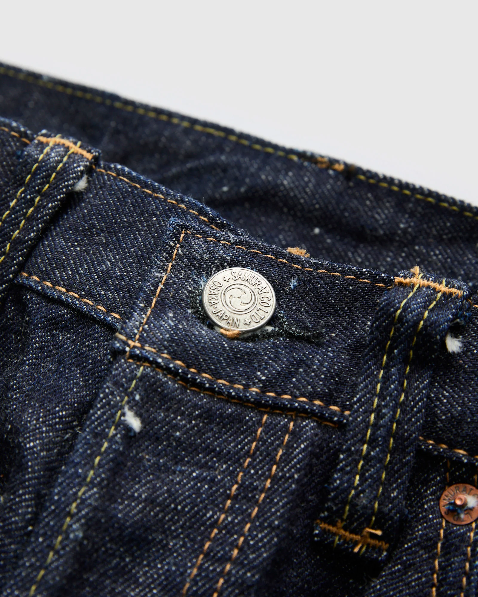 S510HXII "Samurai Cotton GL3" 15.8oz Selvedge Denim - Regular Straight Fit - Image 6