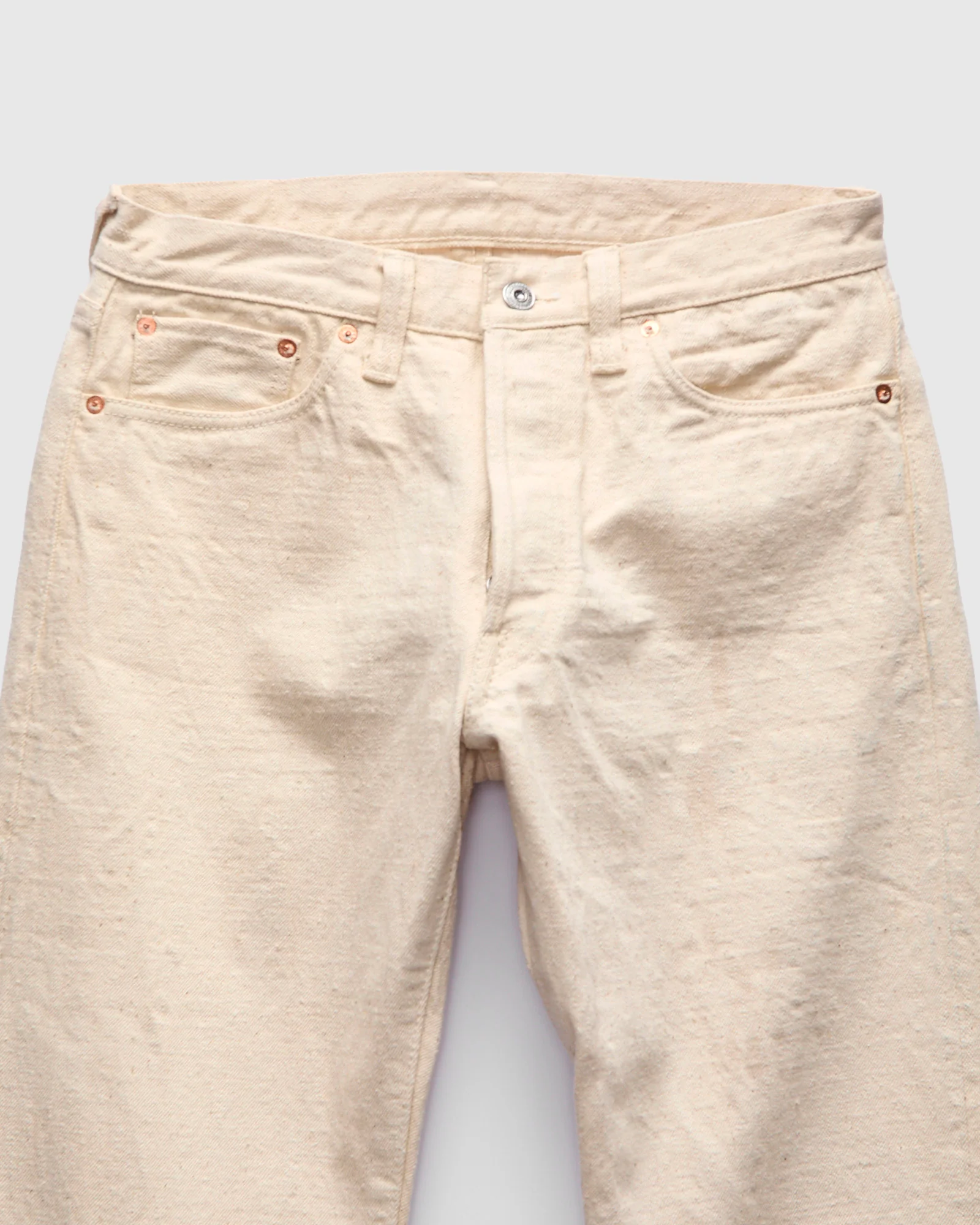 S510SC-KI "Samurai Cotton Project" 18oz Ecru Selvedge Denim - Regular Straight Fit - Image 5