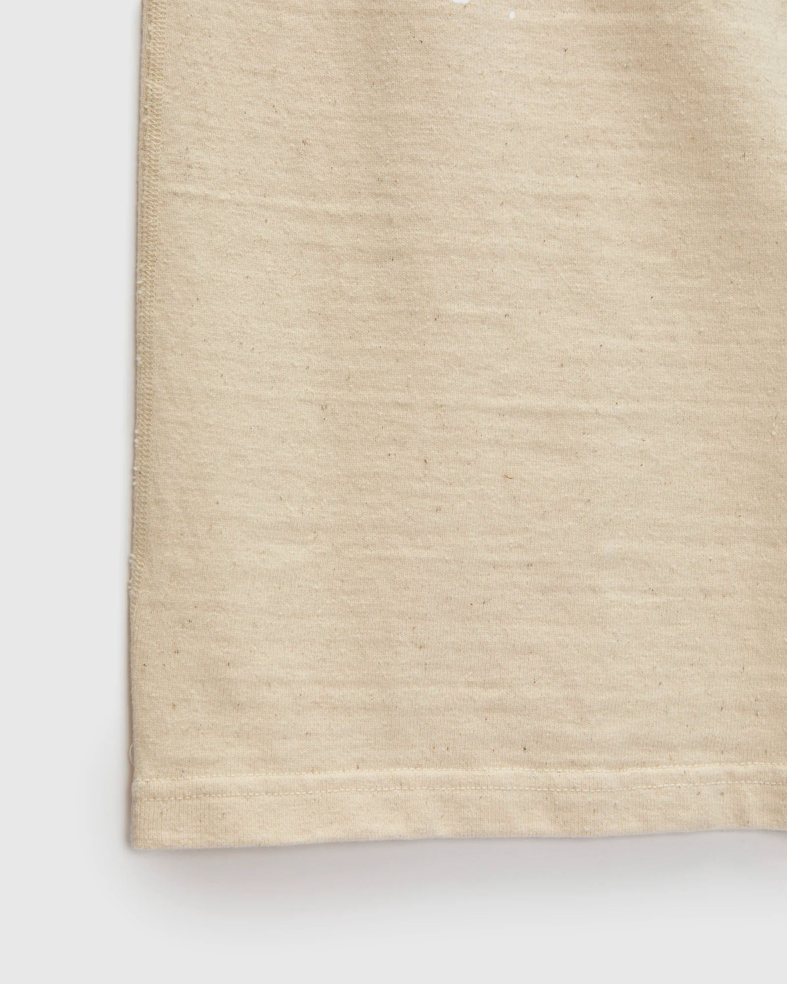 "Samurai Cotton Project" T-Shirt in Natural - Image 5