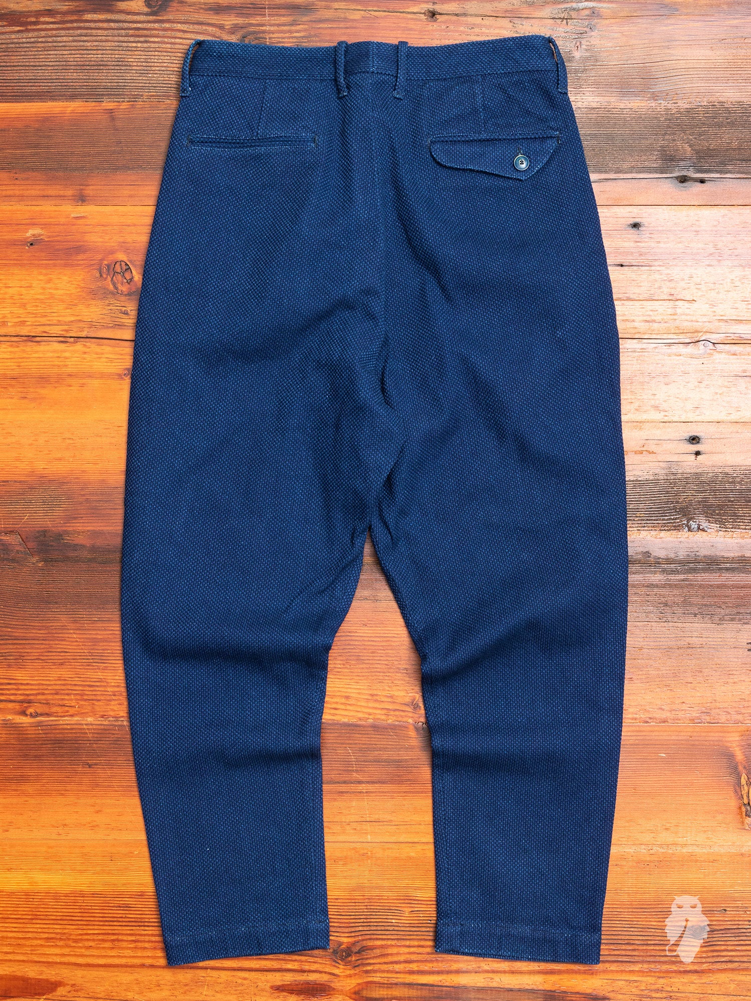 Sashiko Trousers in Indigo - Image 7