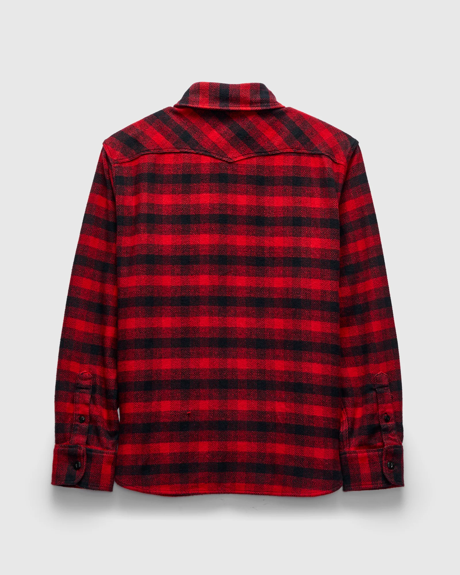 Scout Shirt in Furnace Red Plaid - Image 2