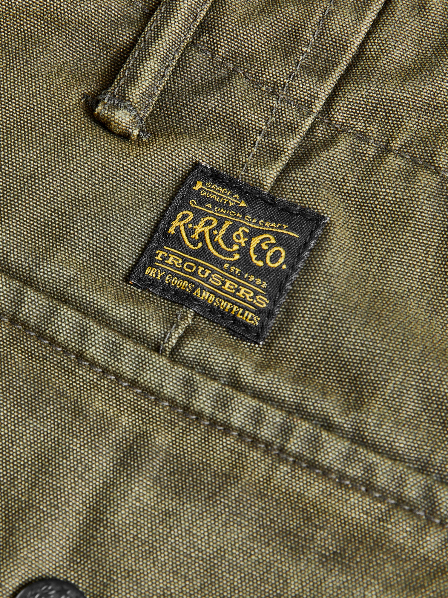 Seattle Cargo Pants in Olive Canvas - Image 12