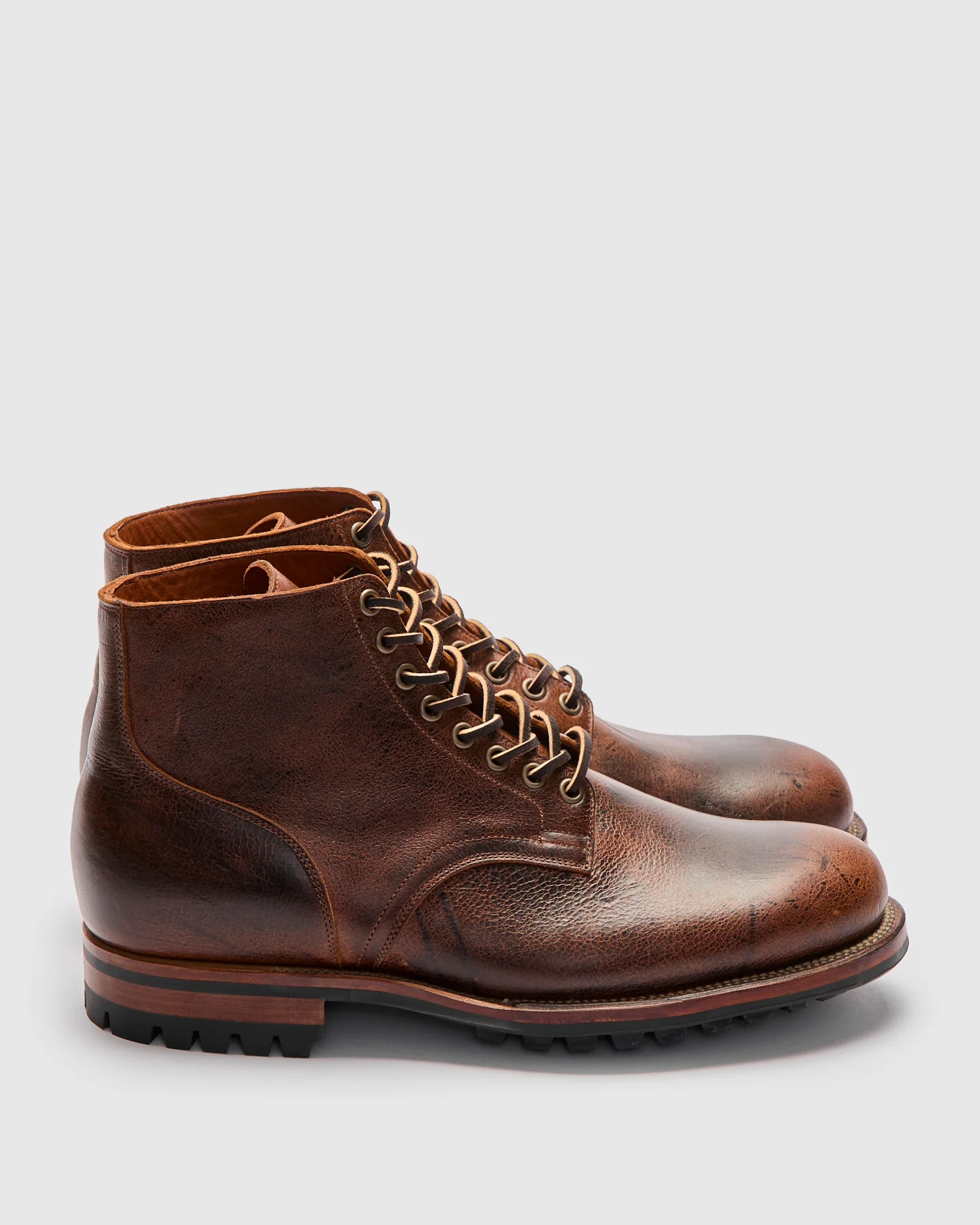 Service Boot 1035 in Whiskey Naked Kudu - Image 3