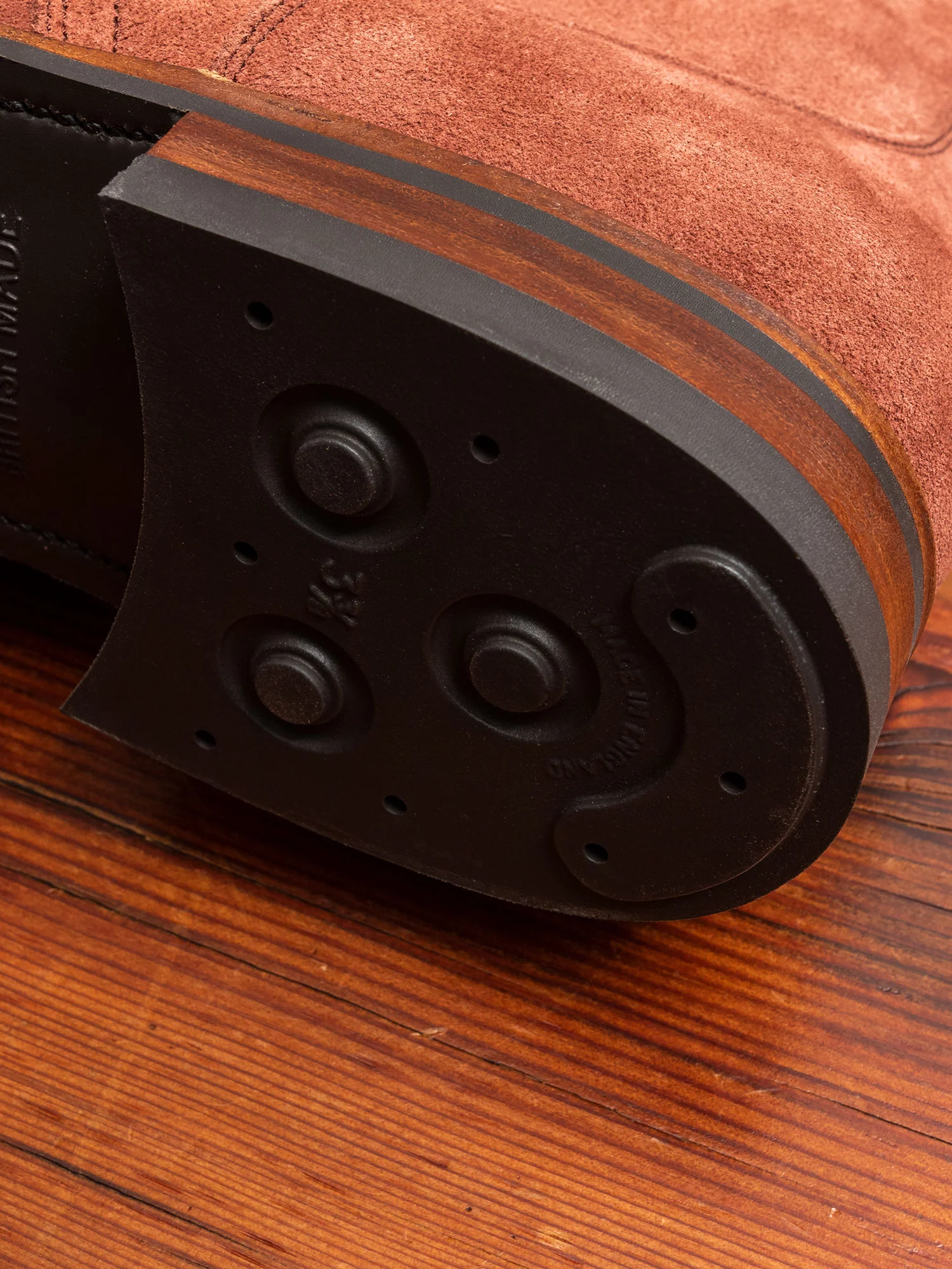 Service Boot 2030 in Sweet Potato Eco Veg Suede - Image 9